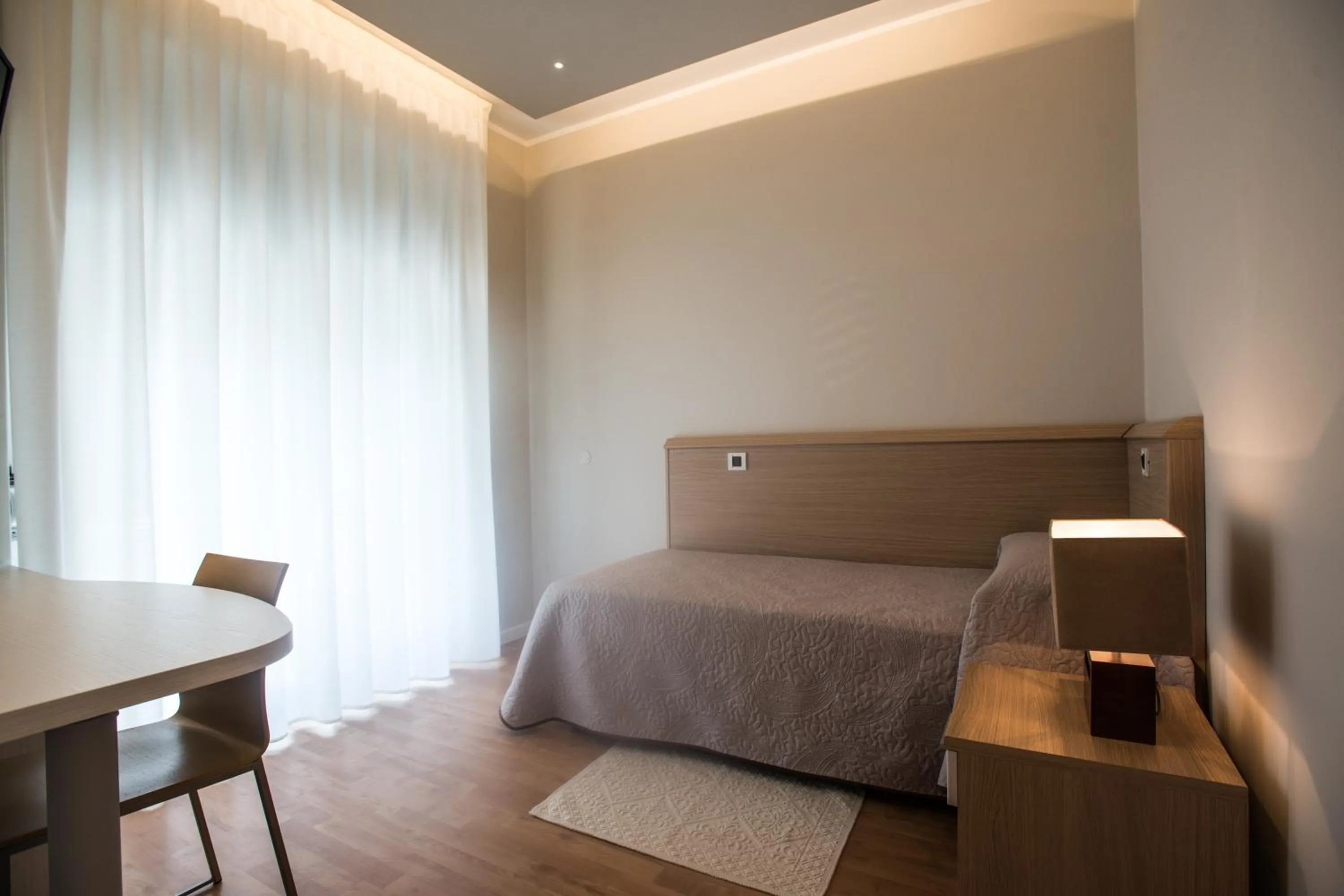Bed in Hotel Eurovil Garni