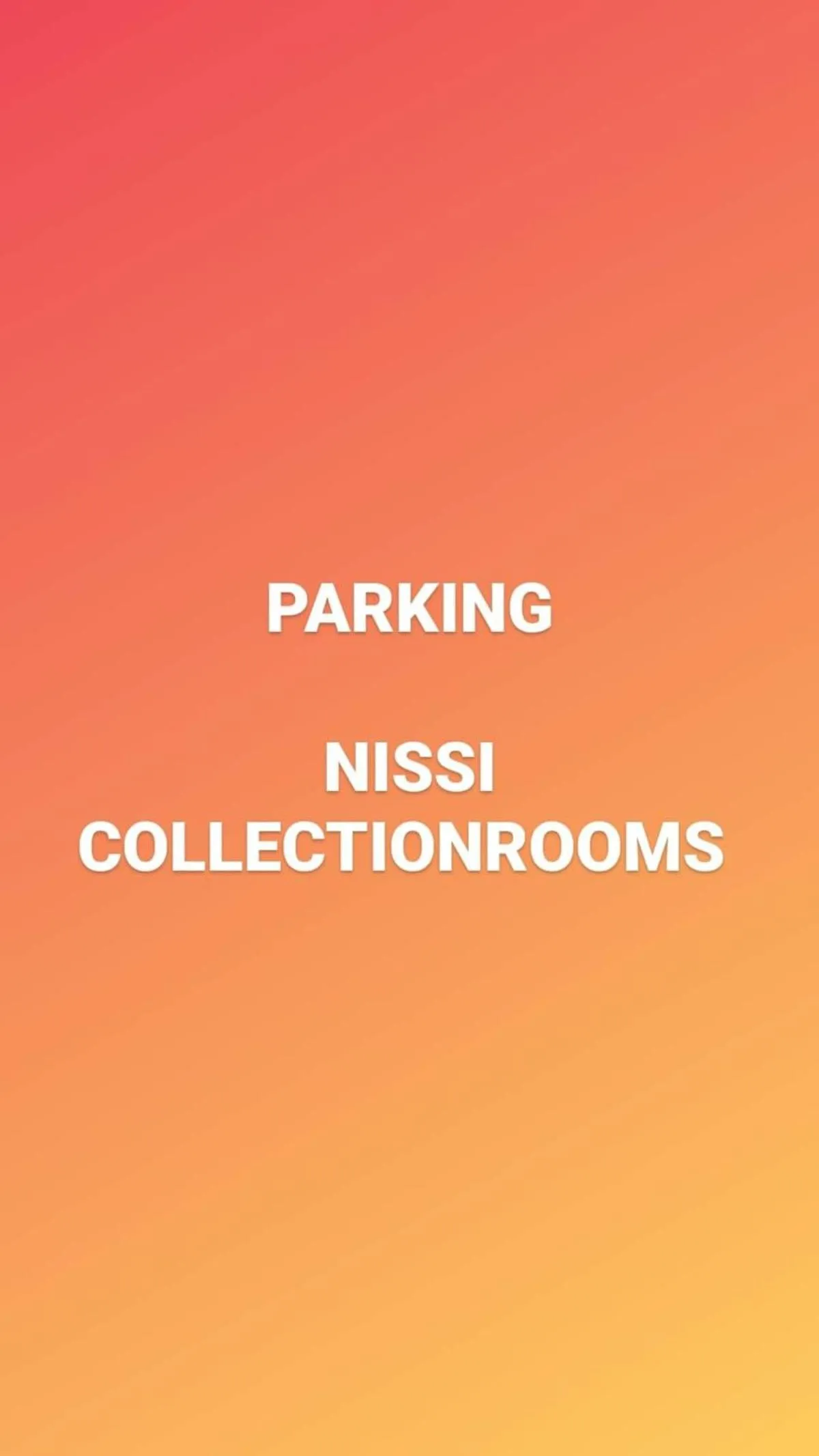 Nissi Collection Rooms