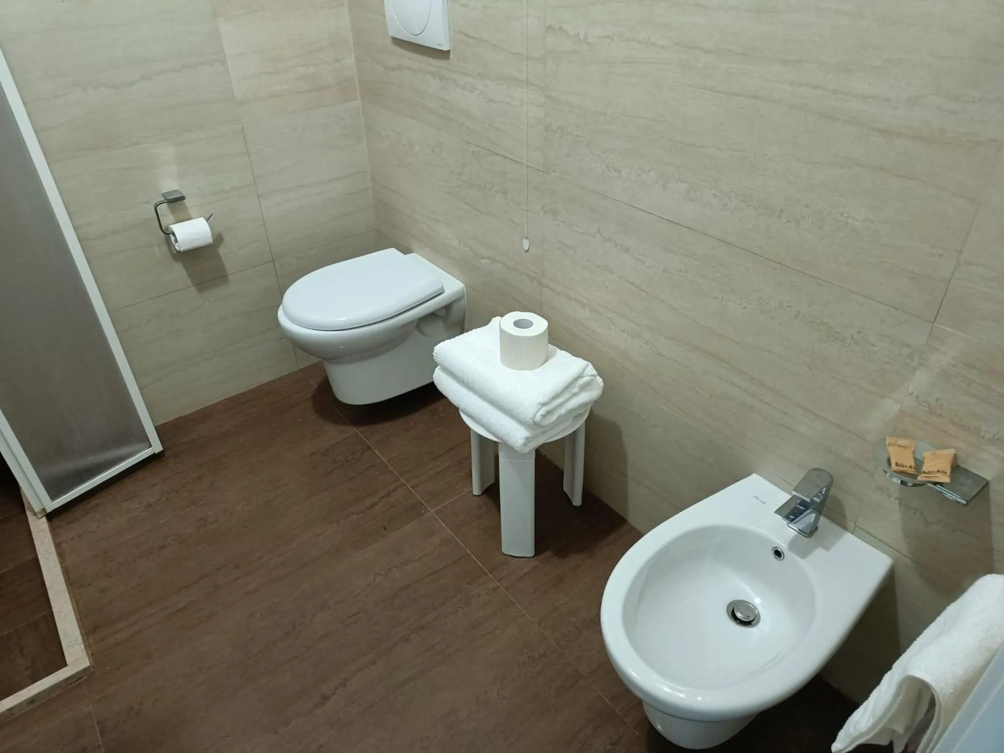 Bathroom in Hotel Degli Haethey