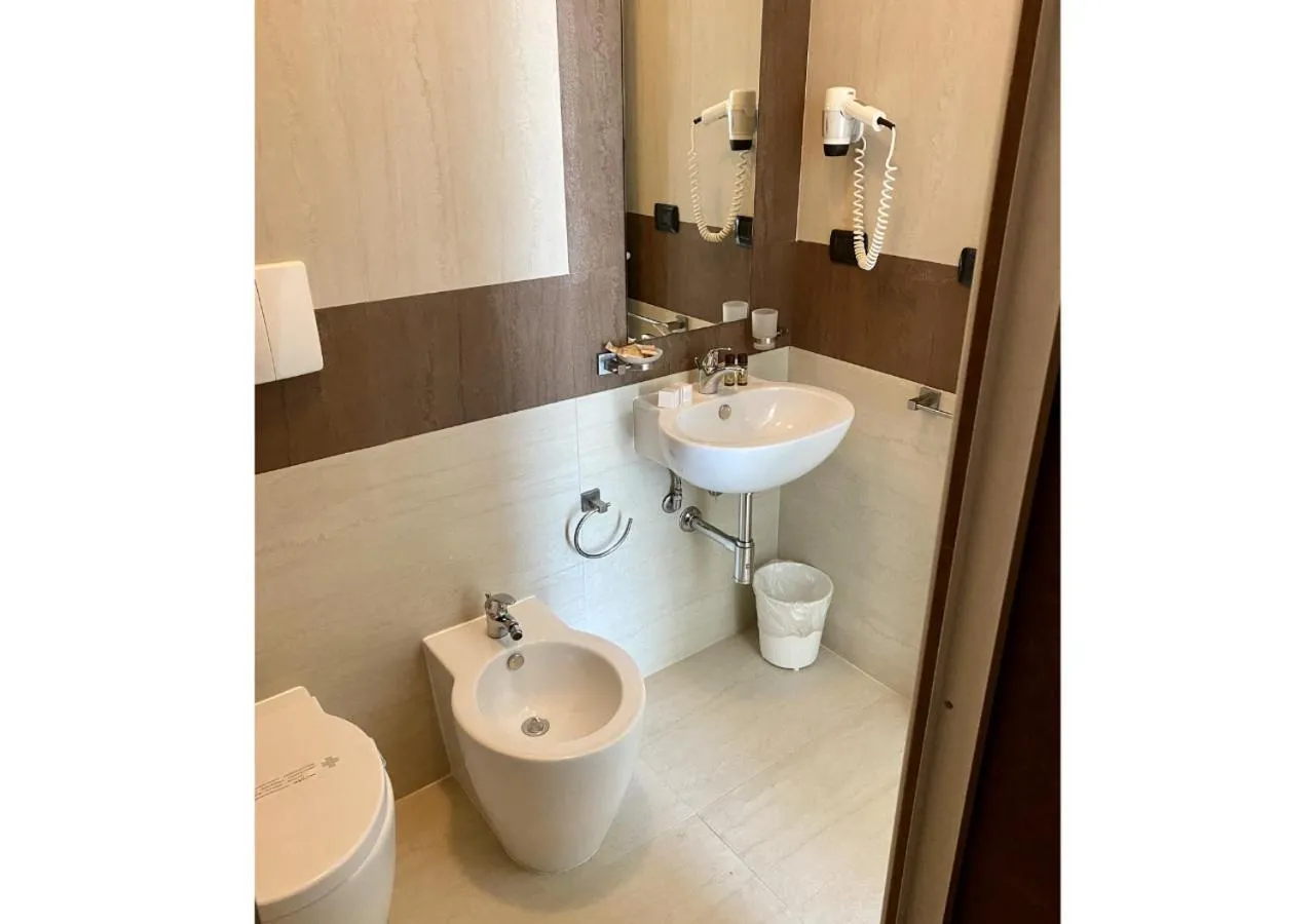 Bathroom in Hotel Degli Haethey