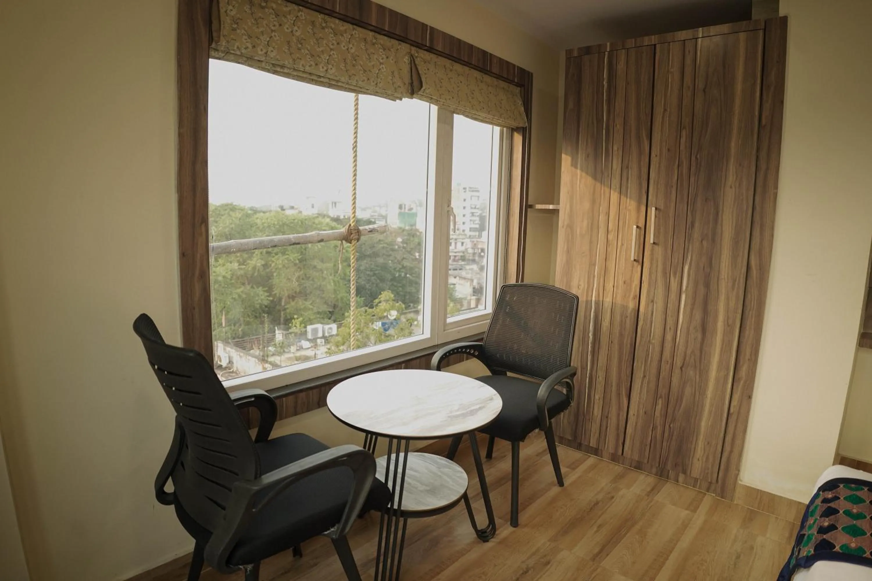 Seating area in Hotel Grand Residency