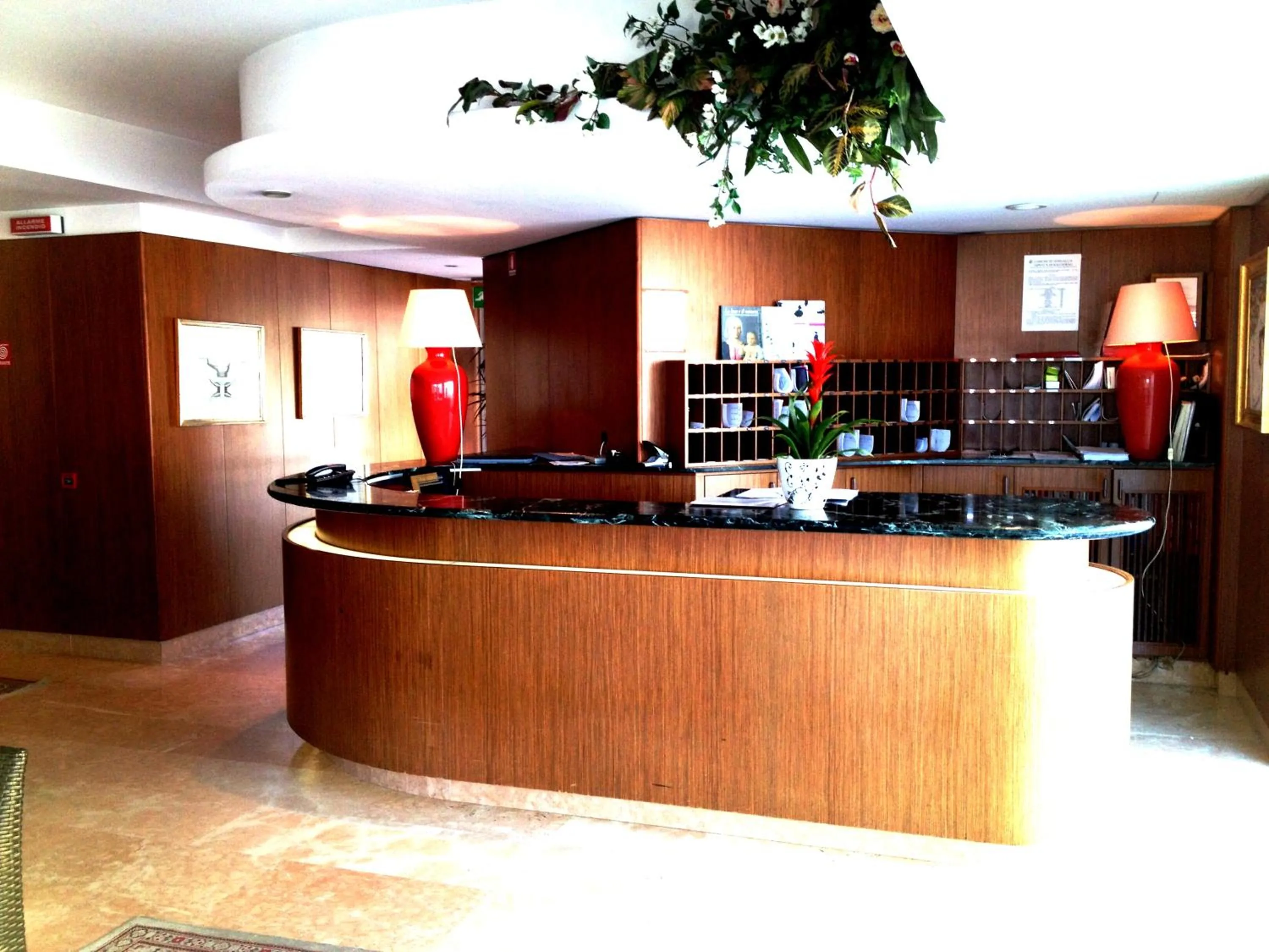 Lobby or reception in City Hotel
