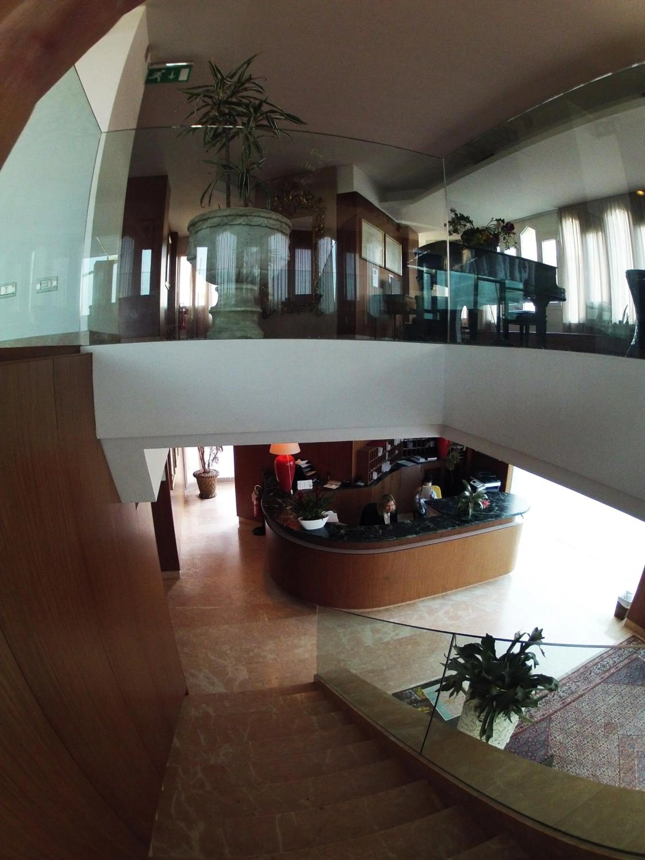 Lobby or reception in City Hotel