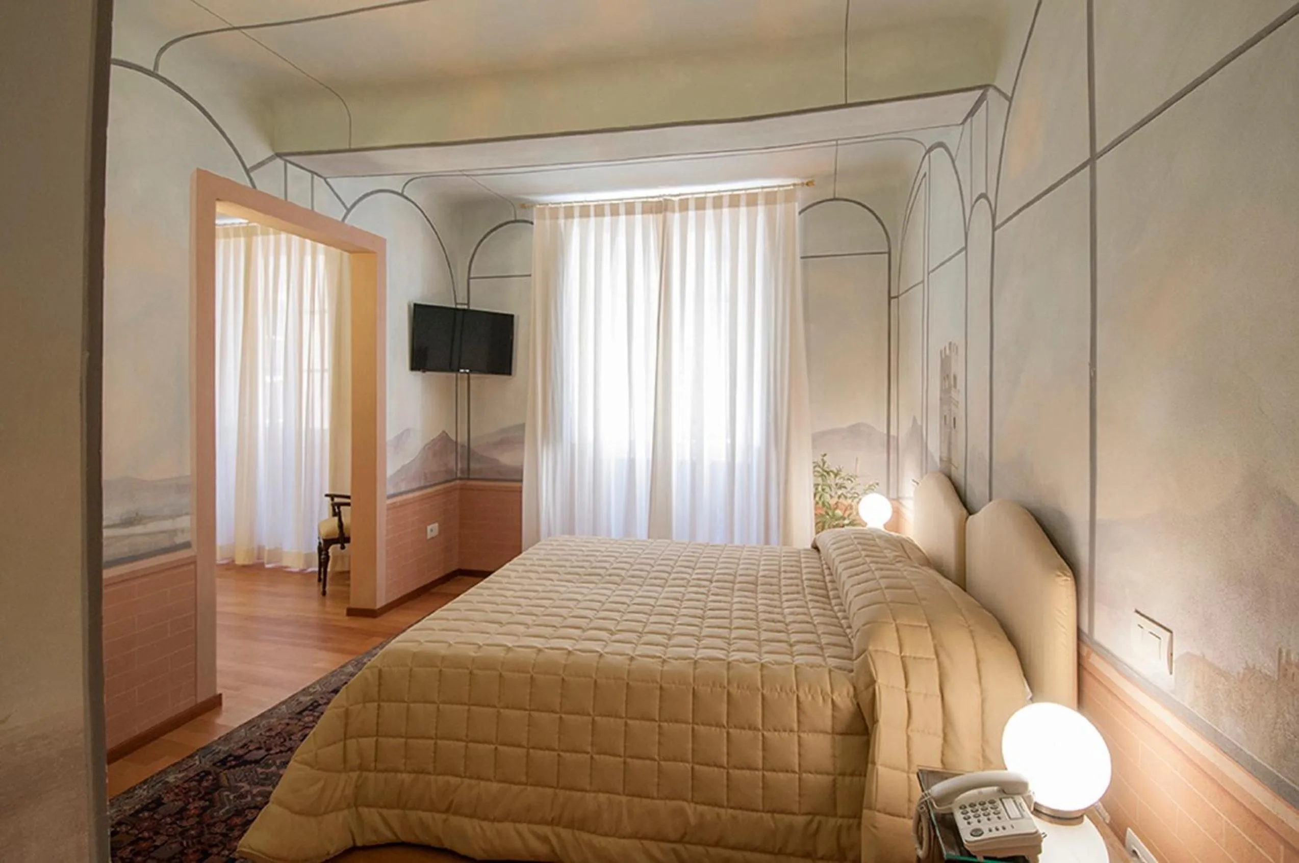 Photo of the whole room, Bed in Hotel Alla Corte degli Angeli
