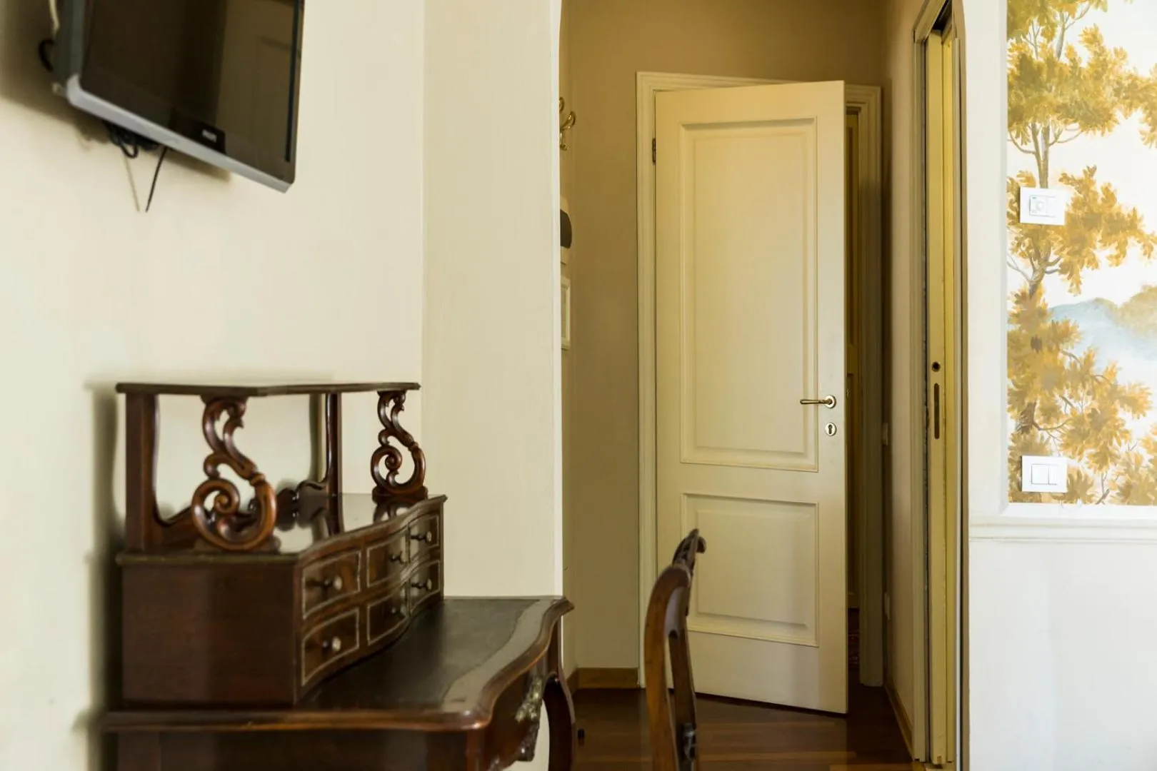 Decorative detail in Hotel Alla Corte degli Angeli