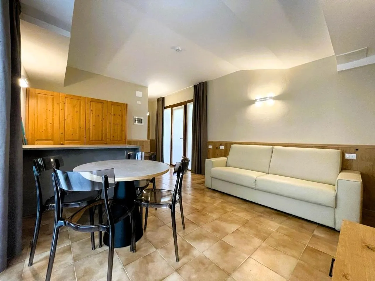 Kitchen or kitchenette in Centro Vacanze La Limonaia