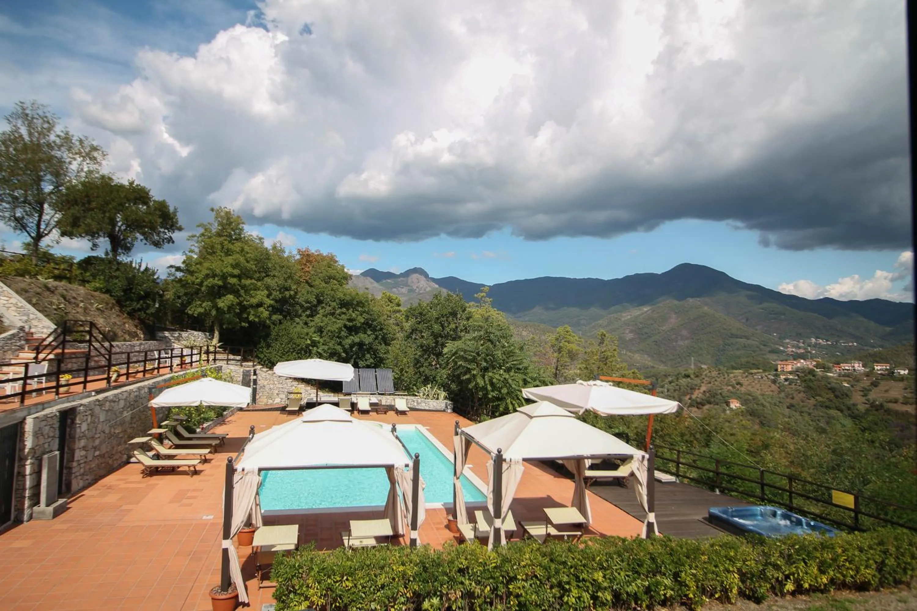 Swimming pool in Relais San Rocco