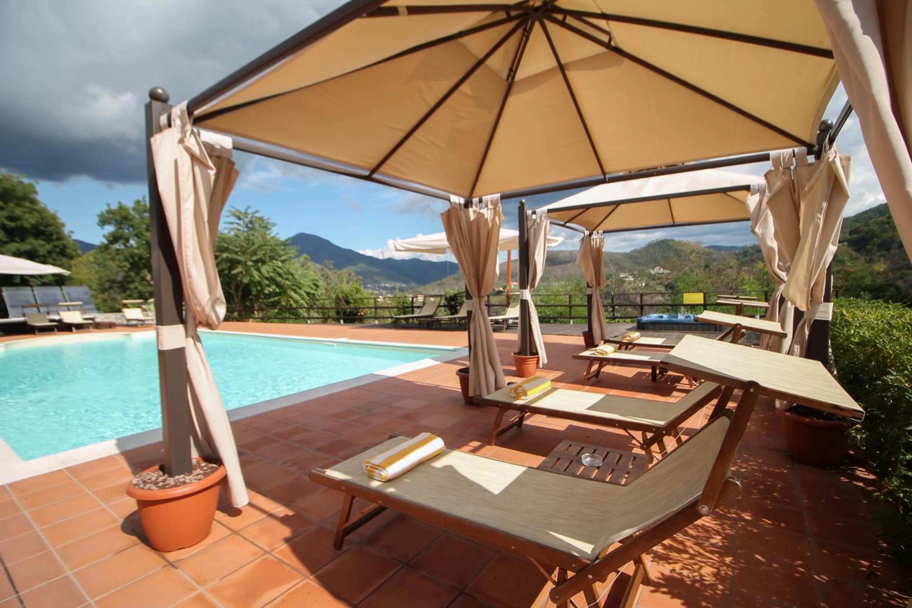 Swimming pool in Relais San Rocco