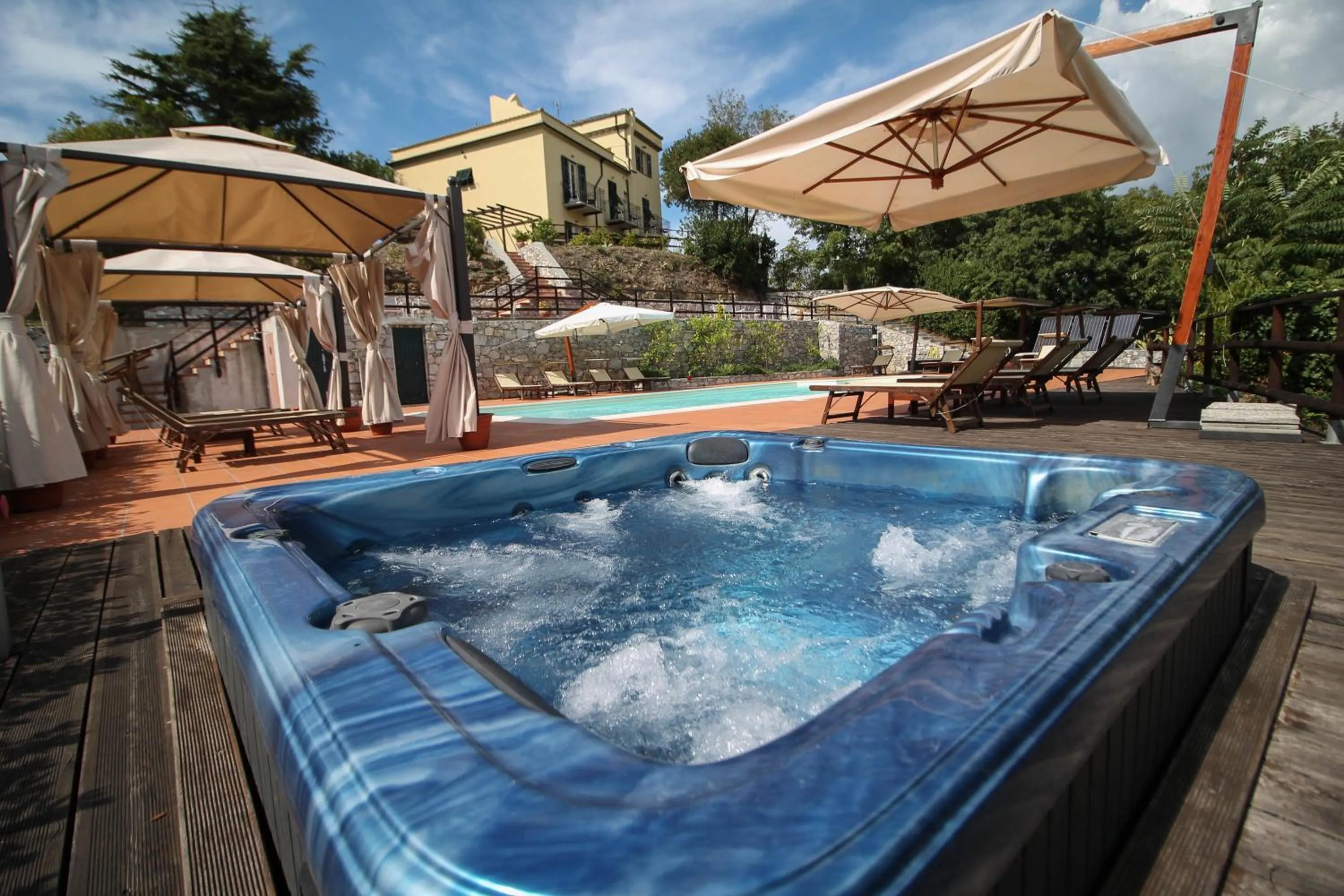 Hot Tub in Relais San Rocco