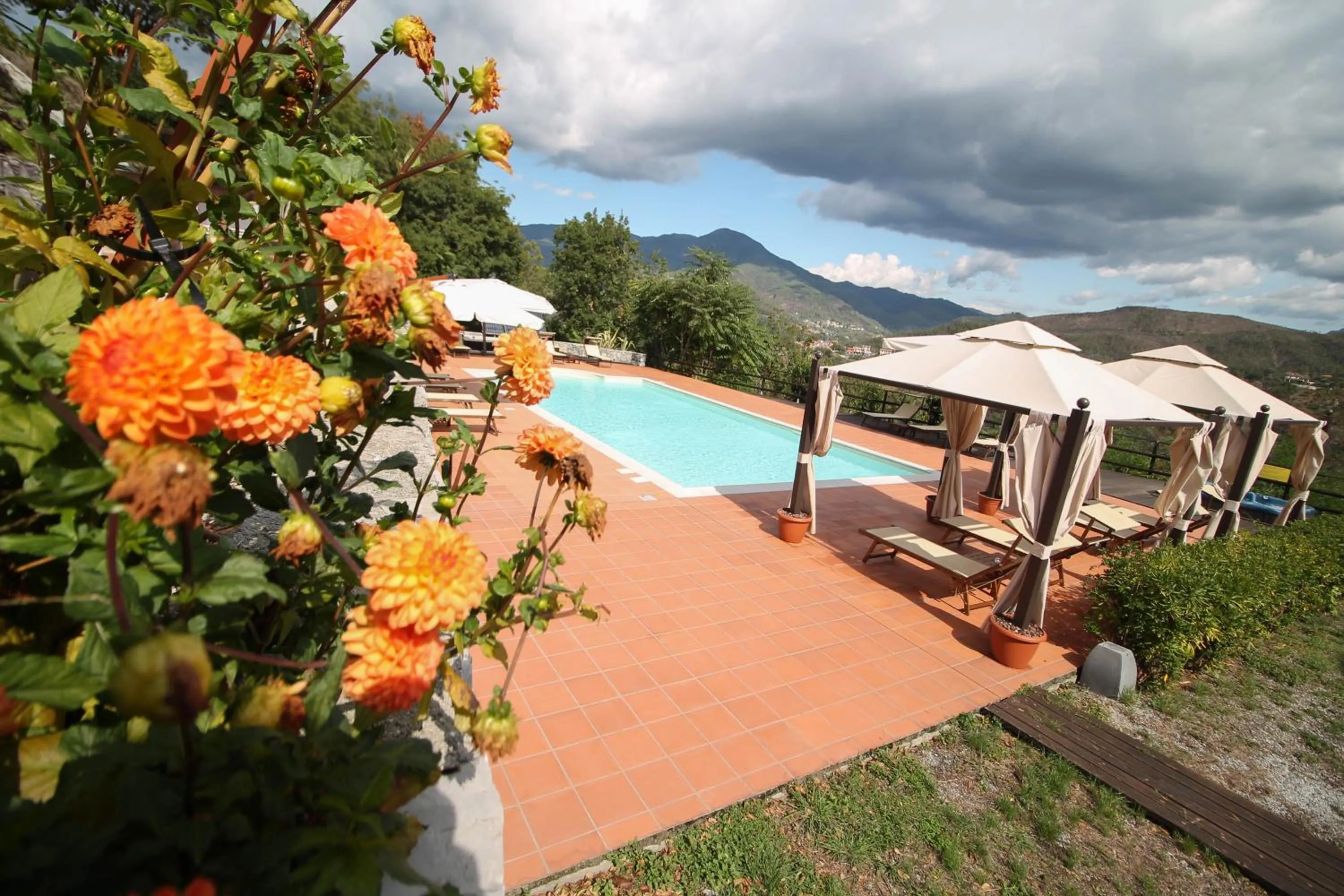 Swimming pool in Relais San Rocco