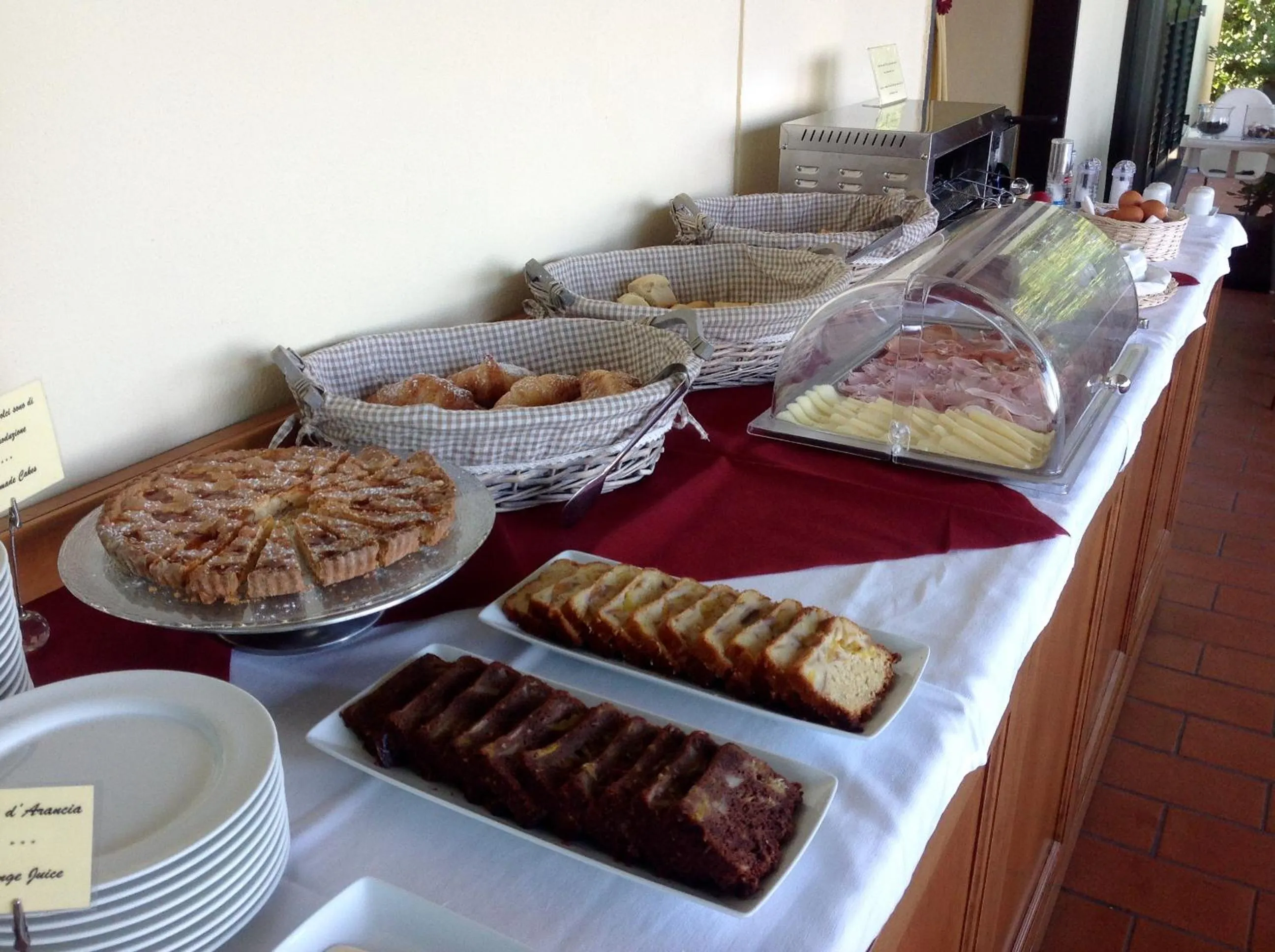 Food in Relais San Rocco