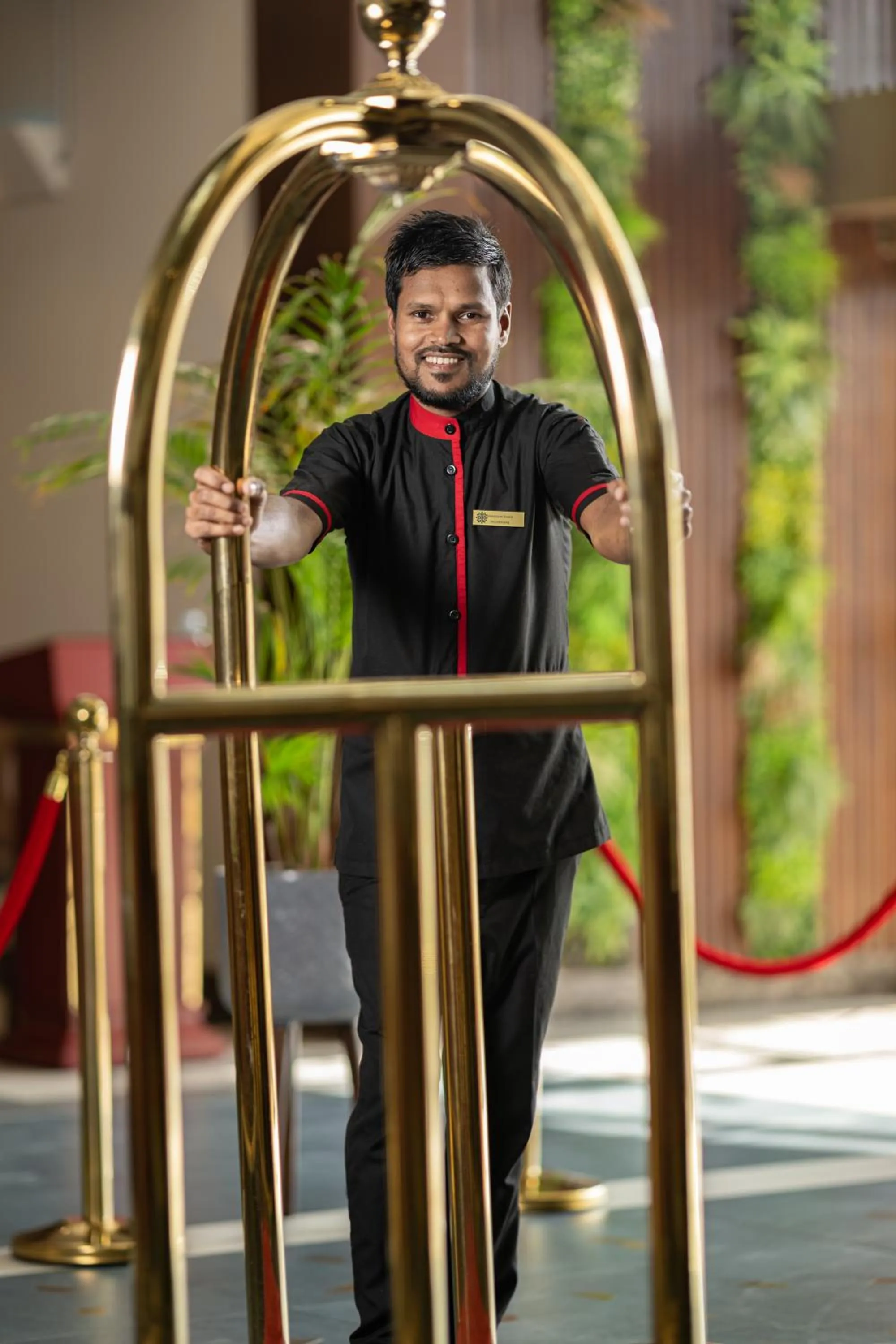 concierge in Roots Hotel