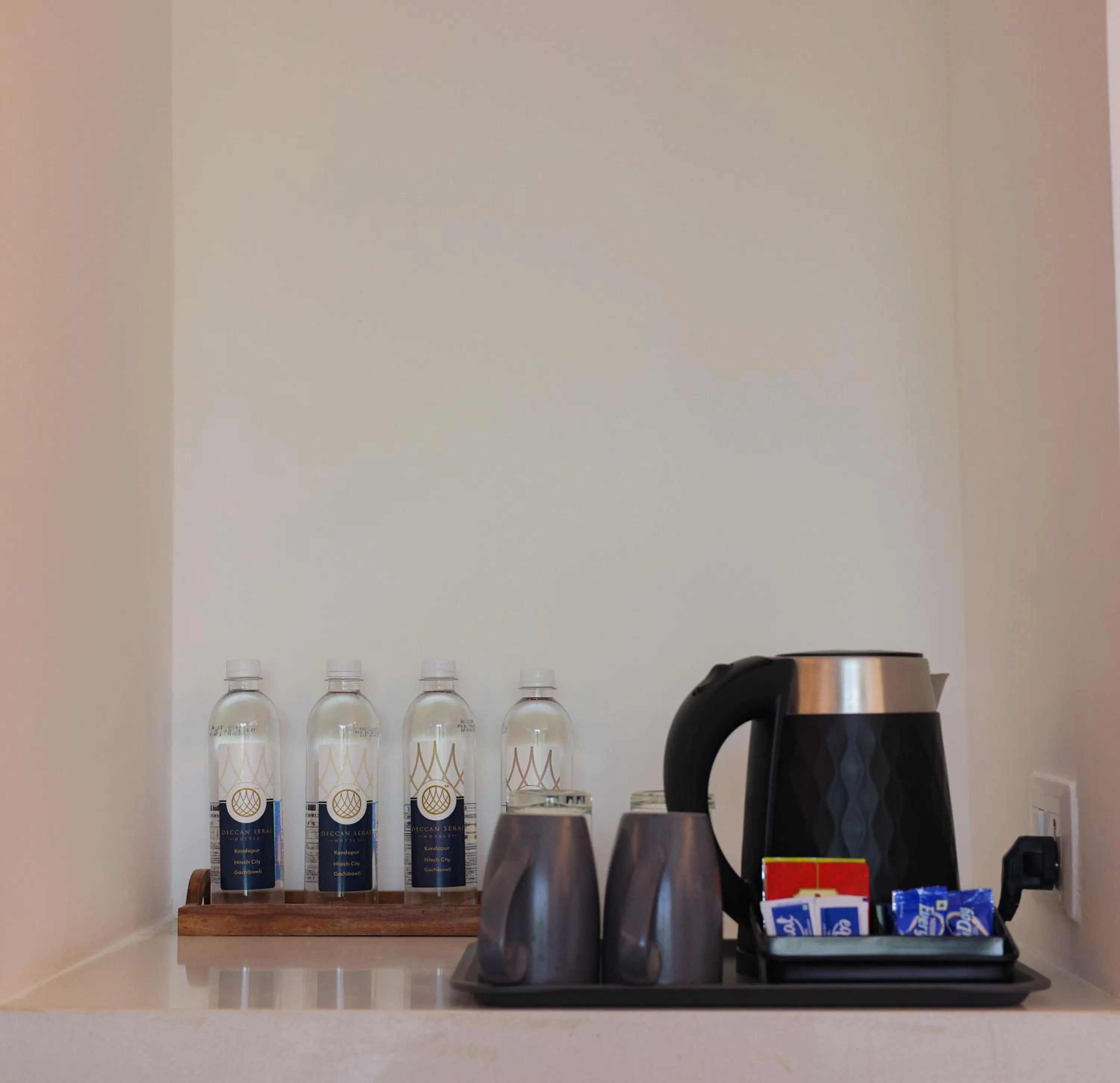 Coffee/tea facilities in Hotel Deccan Serai Grande, Gachibowli, Hyderabad