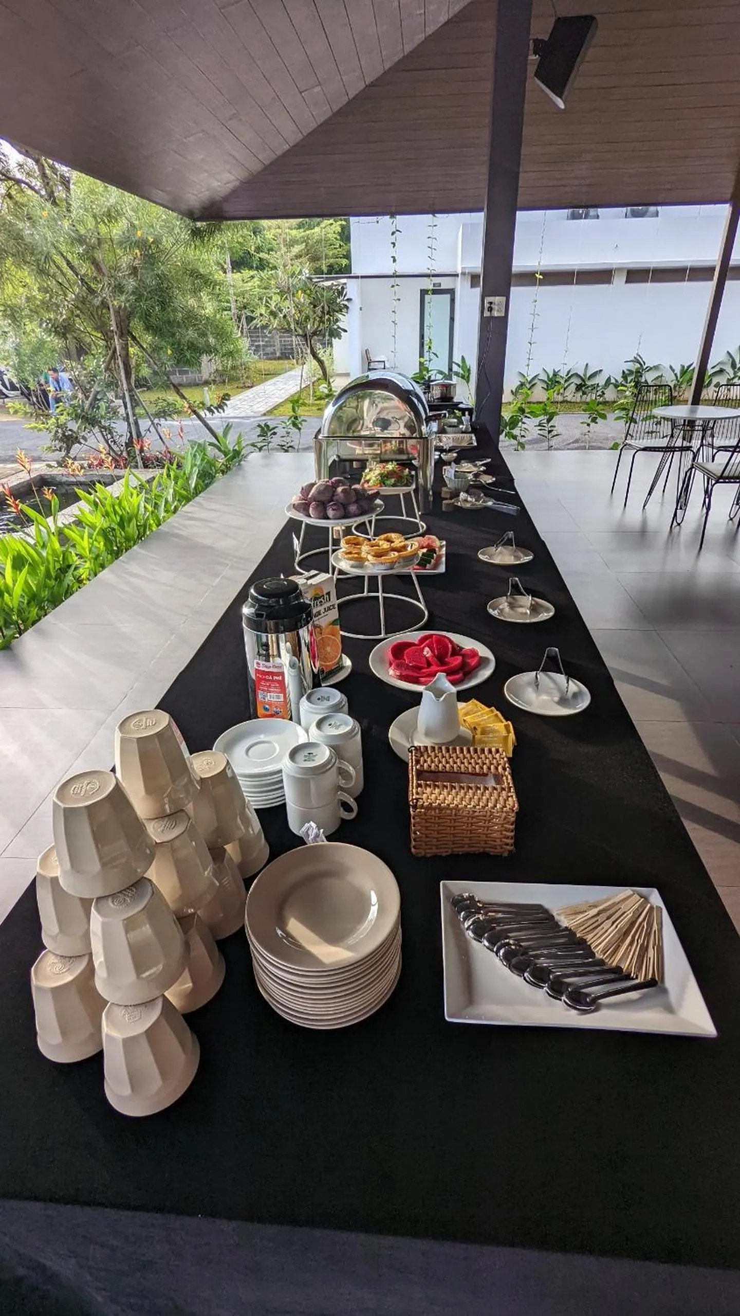 Breakfast in Minh Hai Resort