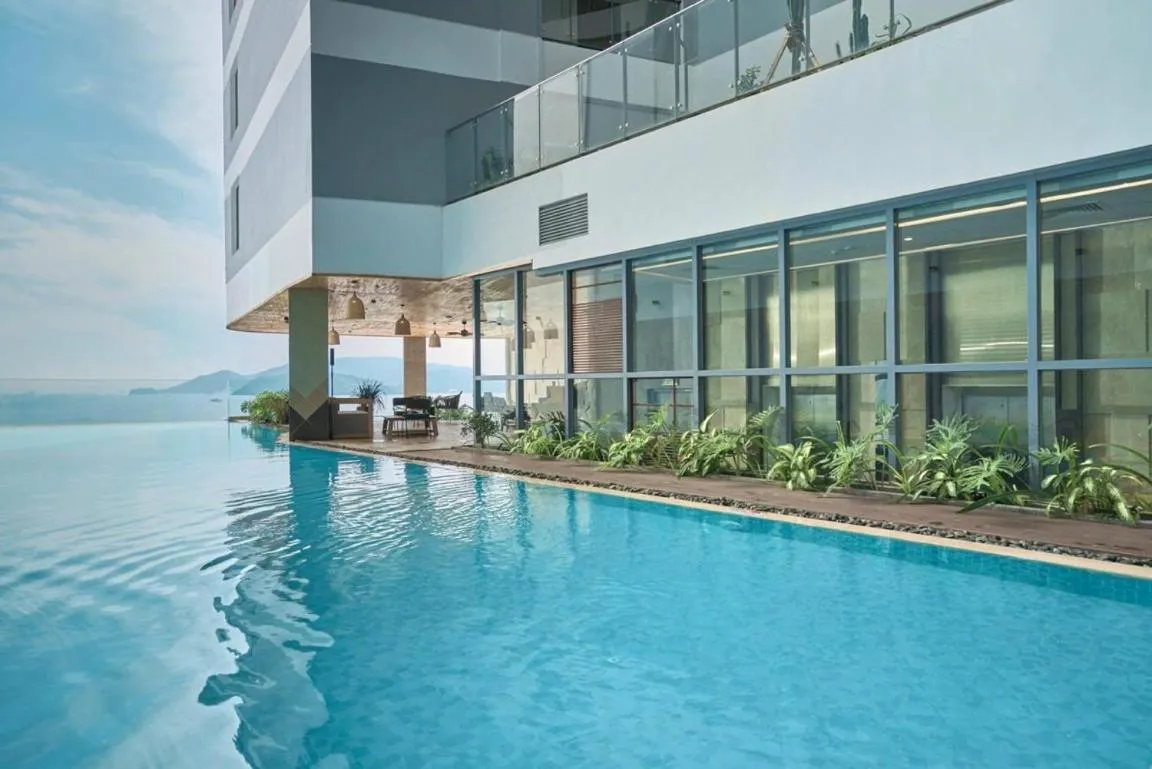 Swimming pool in Panorama apartment Nha Trang