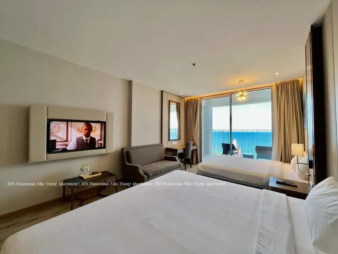 Bed in Panorama apartment Nha Trang
