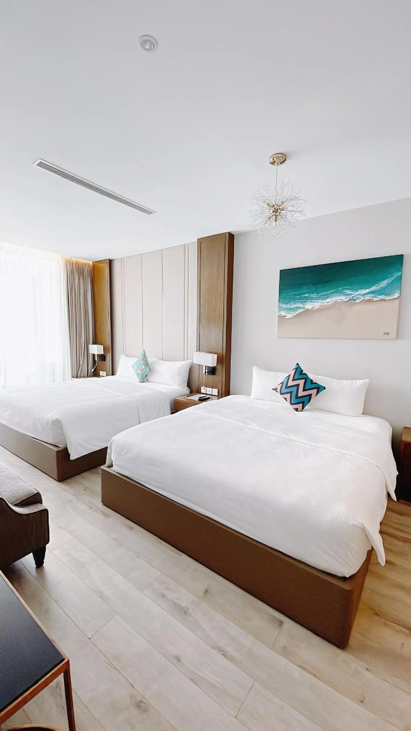 Bed in Panorama apartment Nha Trang