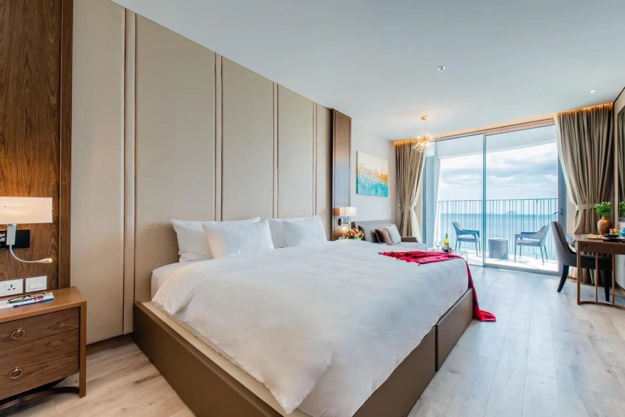 Bed in Panorama apartment Nha Trang