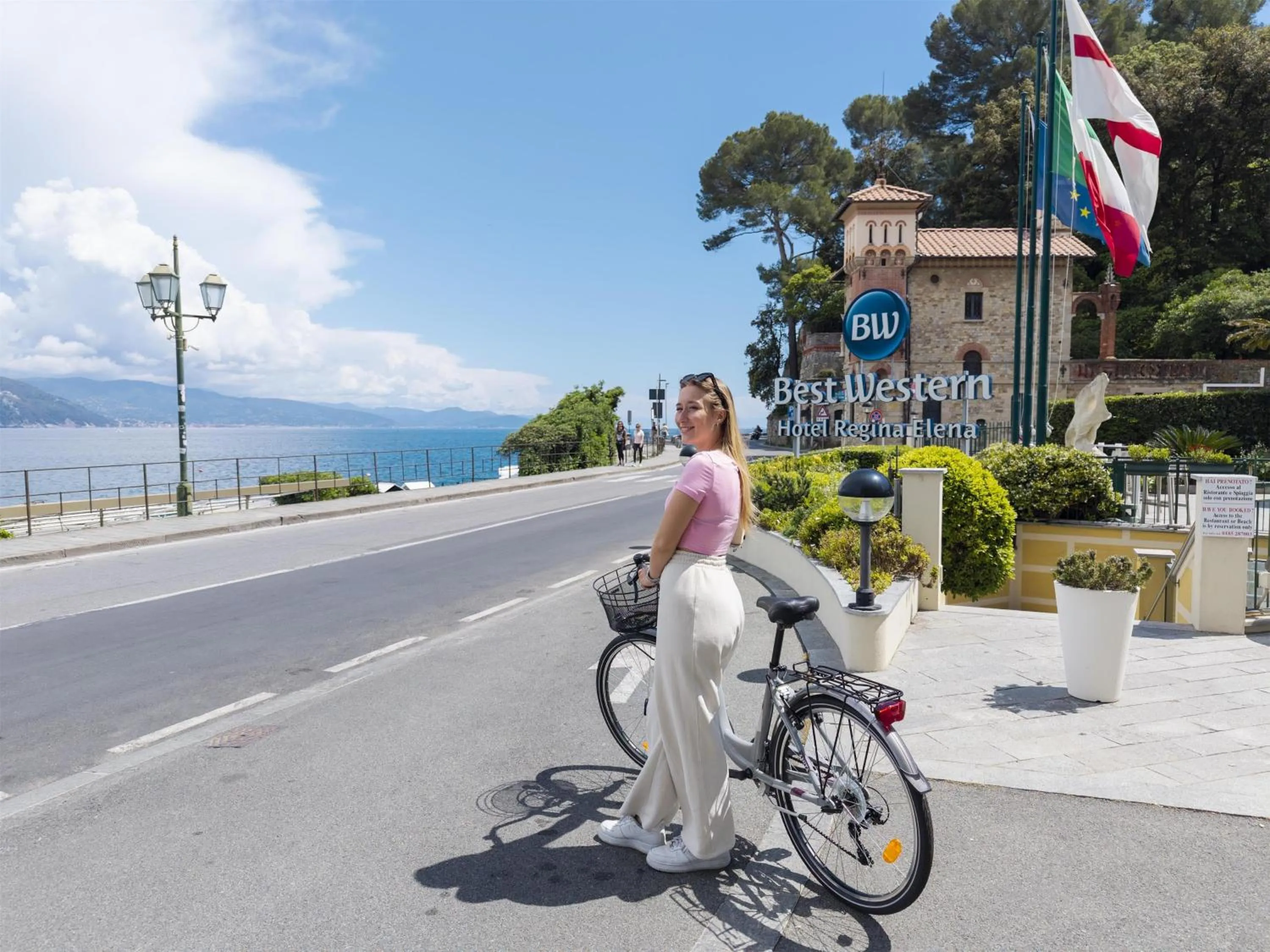 Property building in Best Western Regina Elena