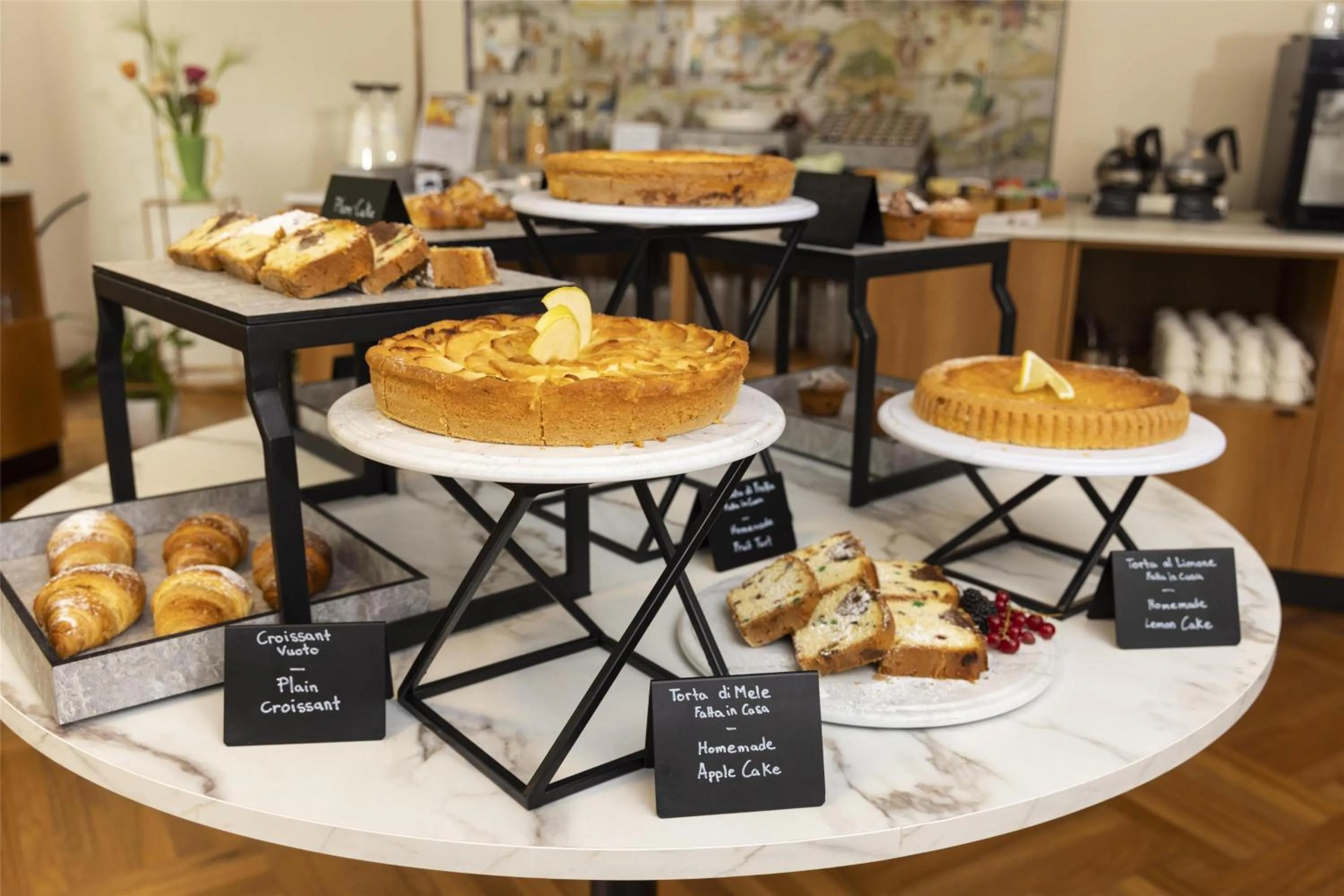 Breakfast in Best Western Regina Elena