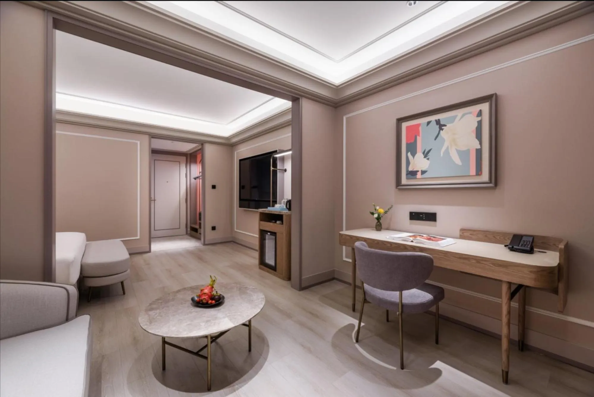 Living room in Mercure Shanghai Jinqiao