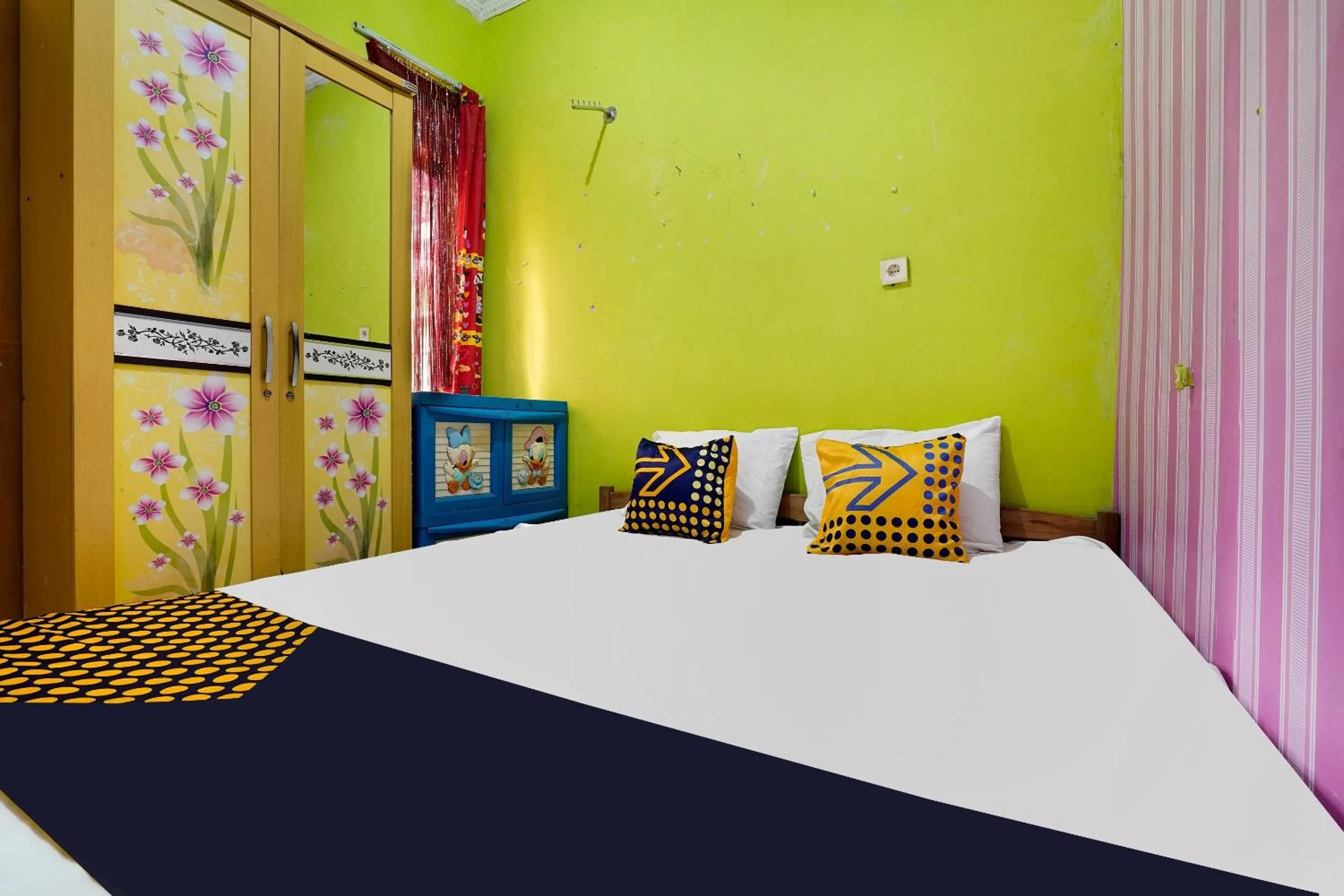 Bedroom, Bed in OYO Homes 91156 Eco Tourism Big Farmer Desa Kertawangi Syariah