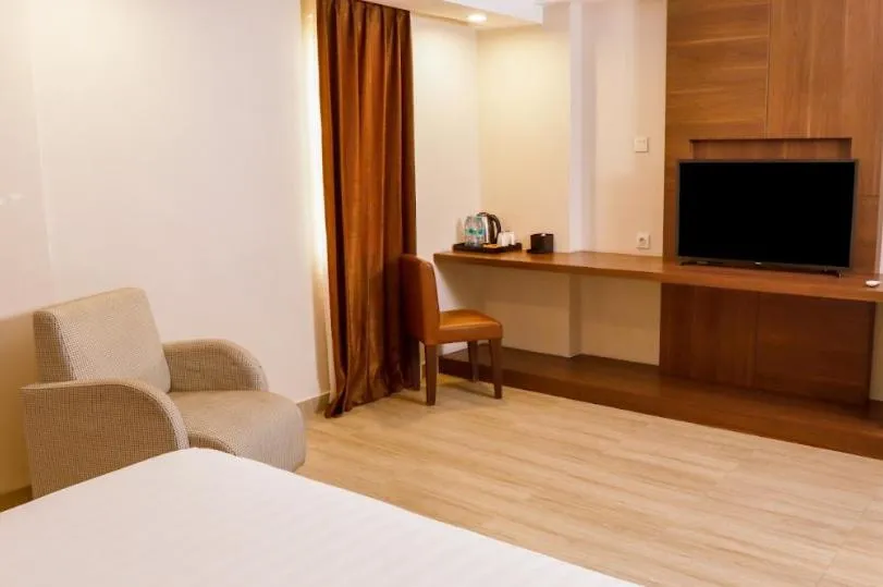 Property building, Bed in Next Hotel Yogyakarta