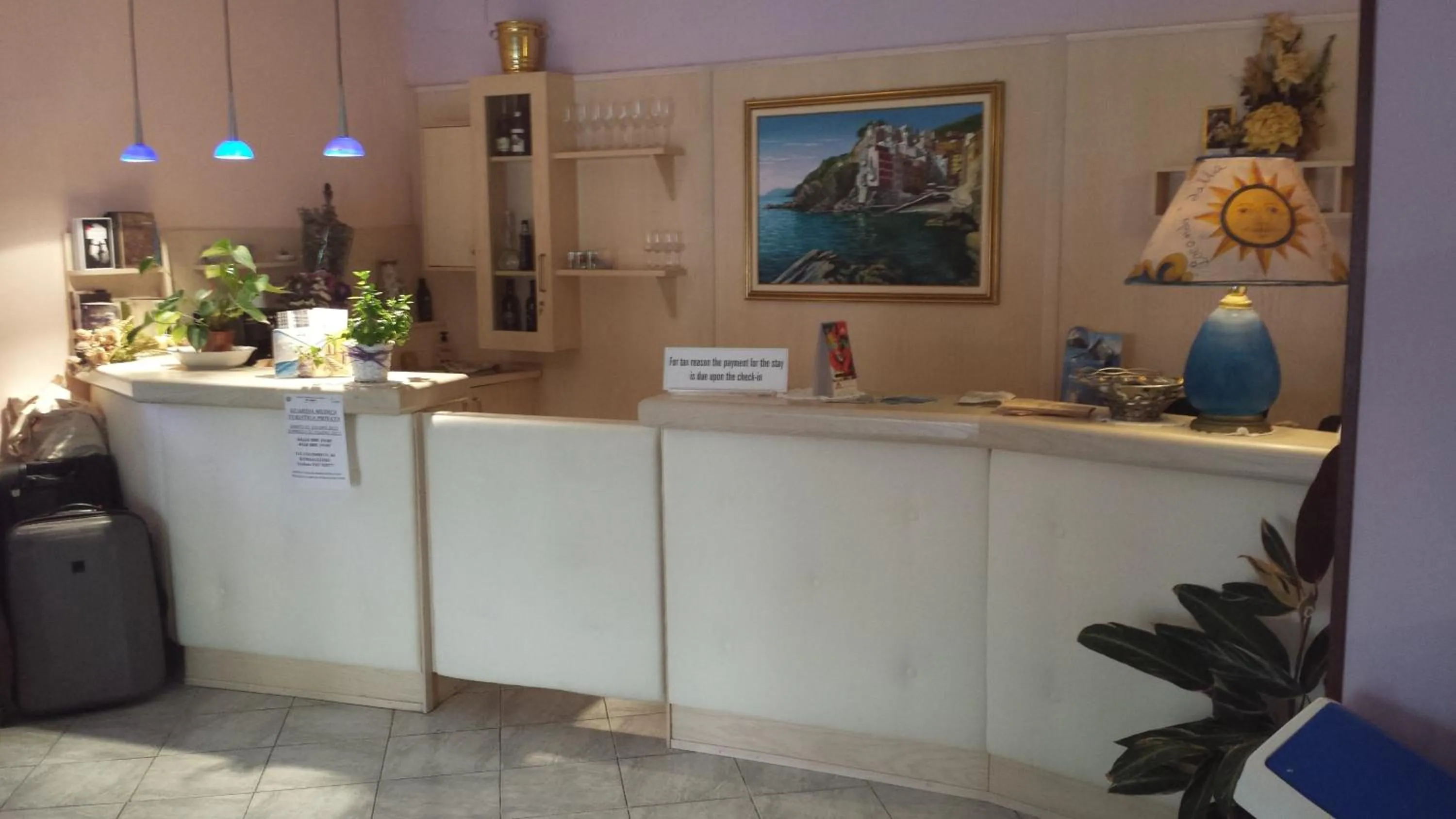 Lobby or reception in Locanda Dalla Compagnia