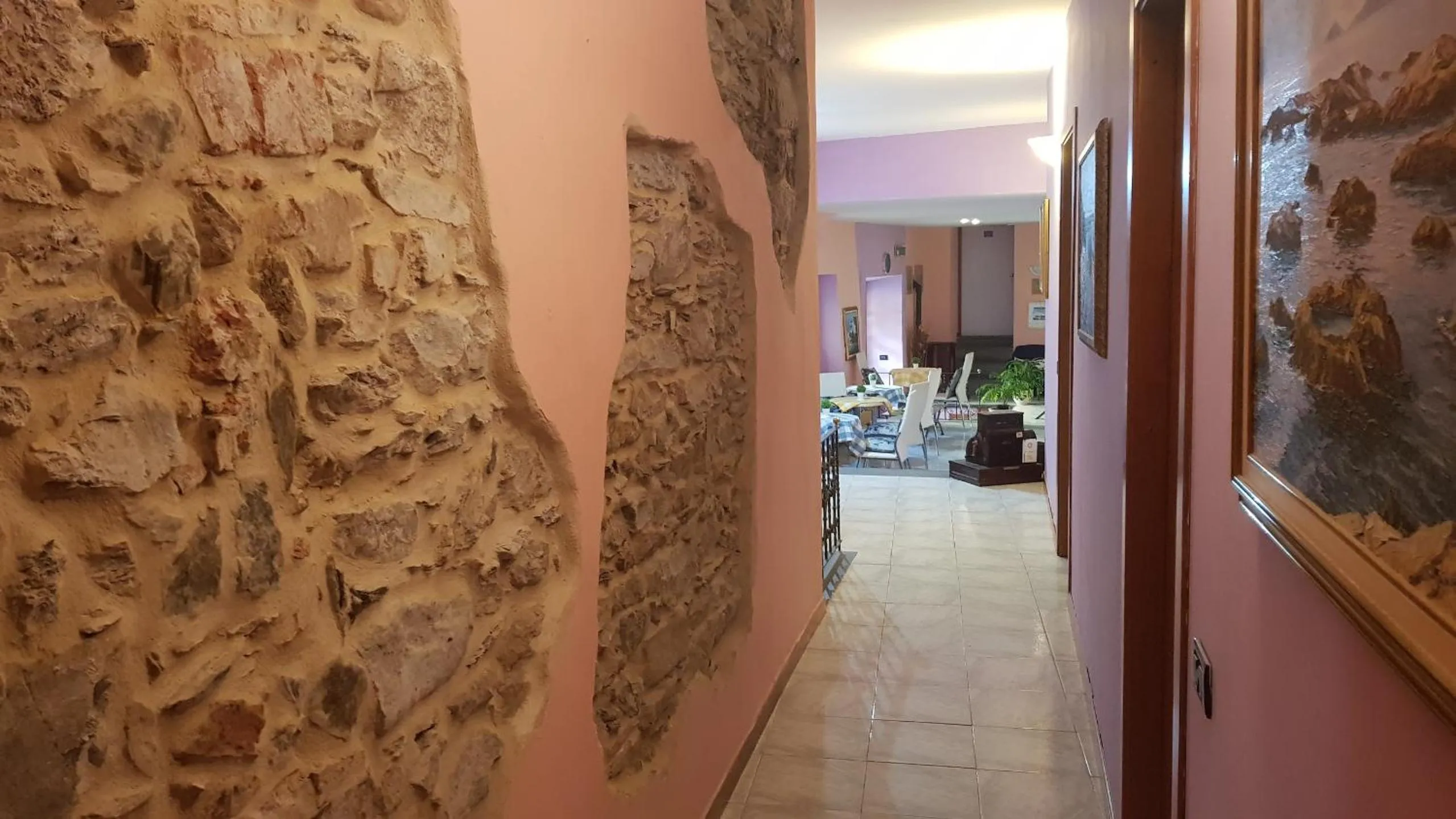 Lobby or reception in Locanda Dalla Compagnia