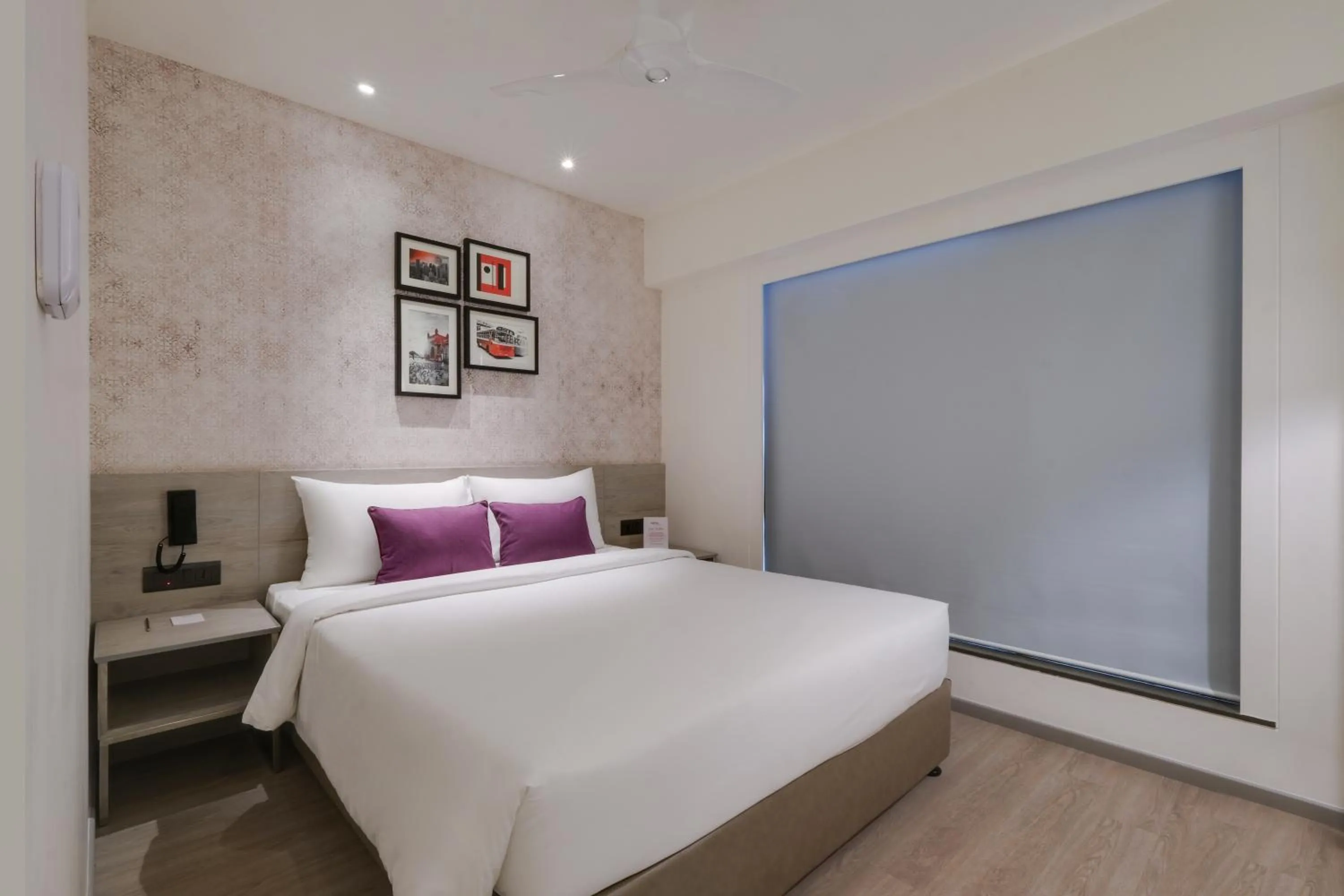 Bed in 7 Apple Hotel Mahape, Navi Mumbai