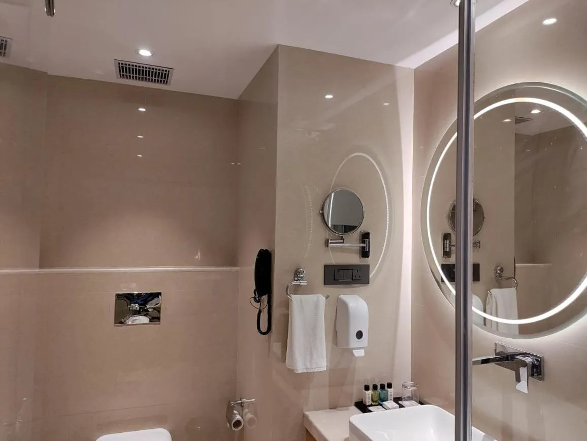 Bathroom in Damson Plum