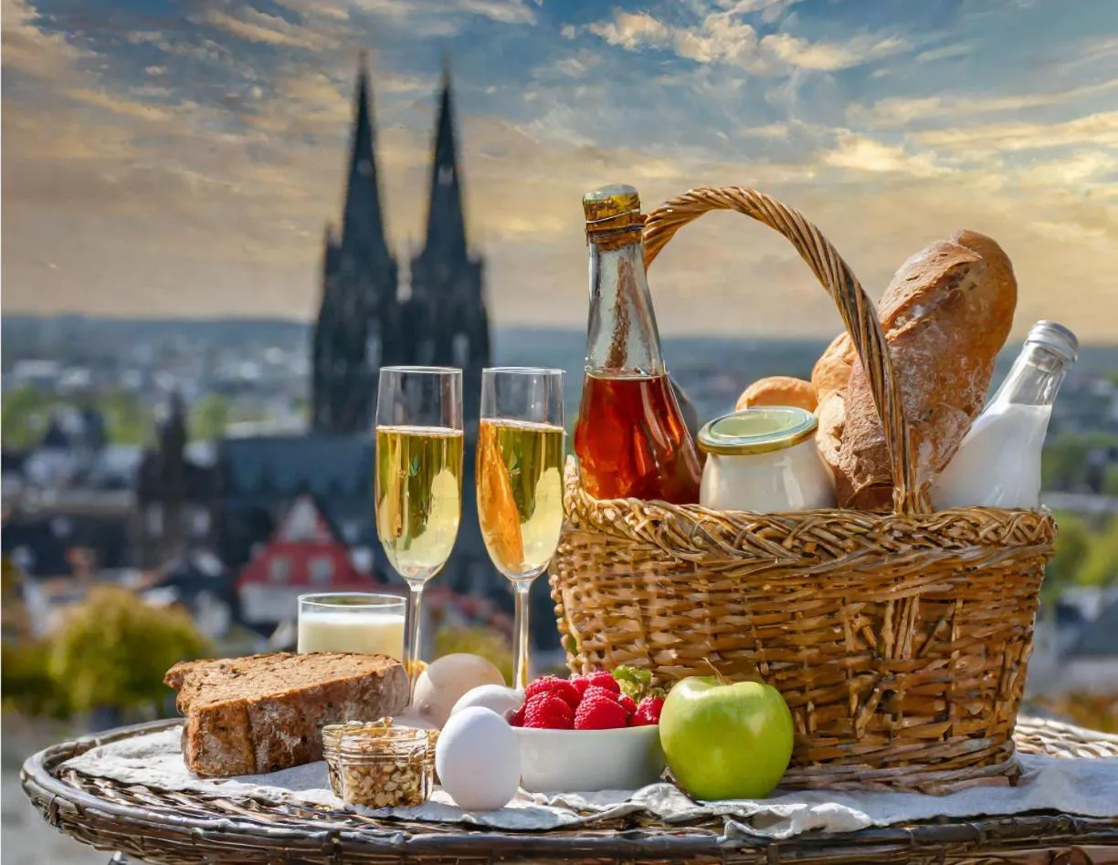 Breakfast in Rhein Hotel St. Martin