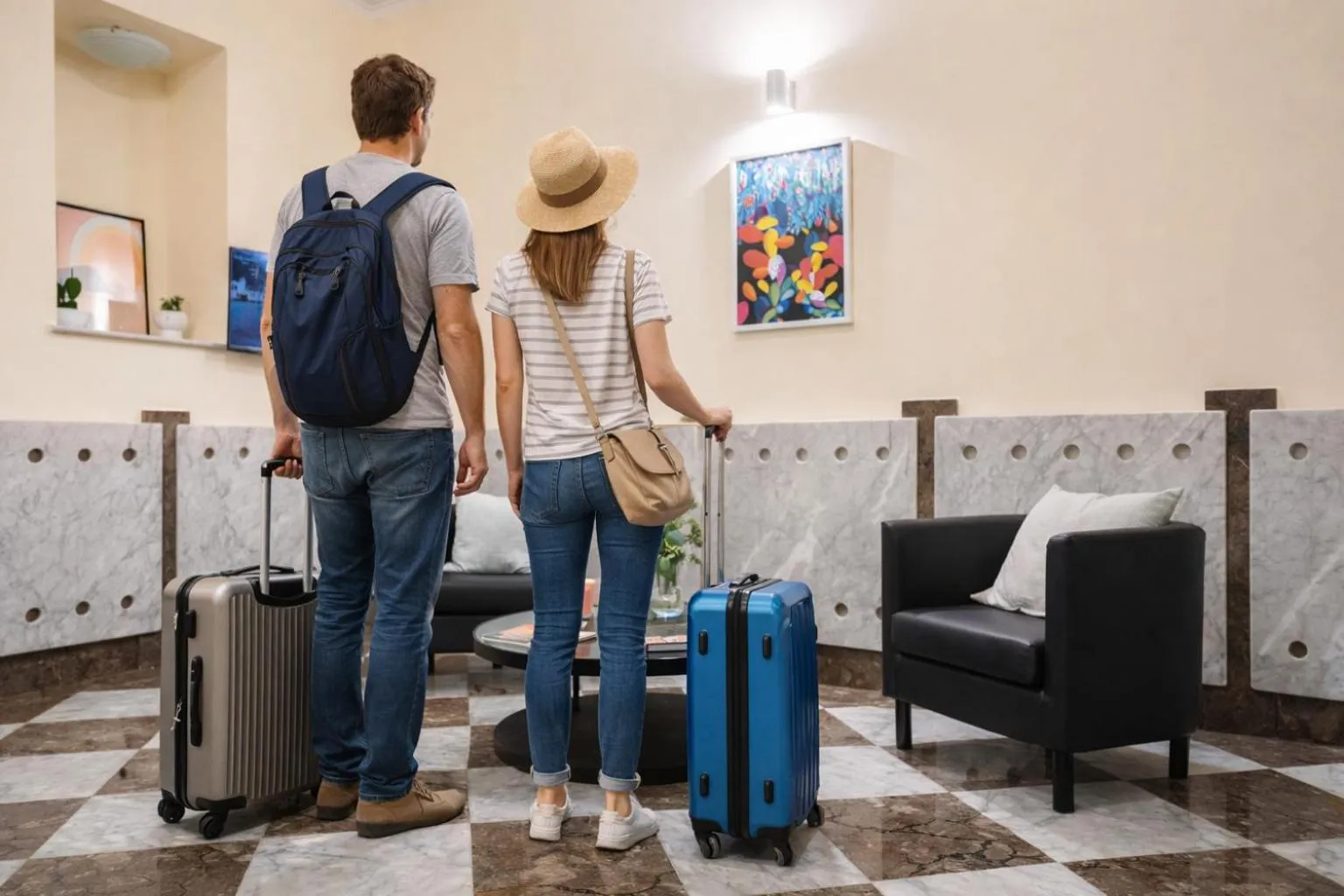 People in Open Sicily Residence - Central Apartments Near Quattro Canti