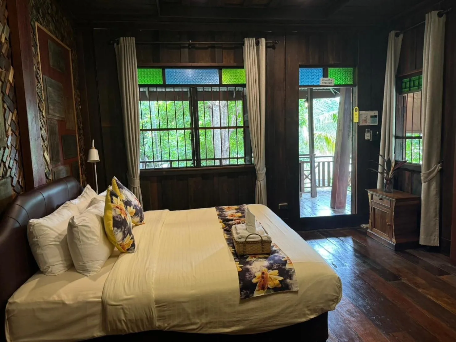 Bed in Teewana Resort