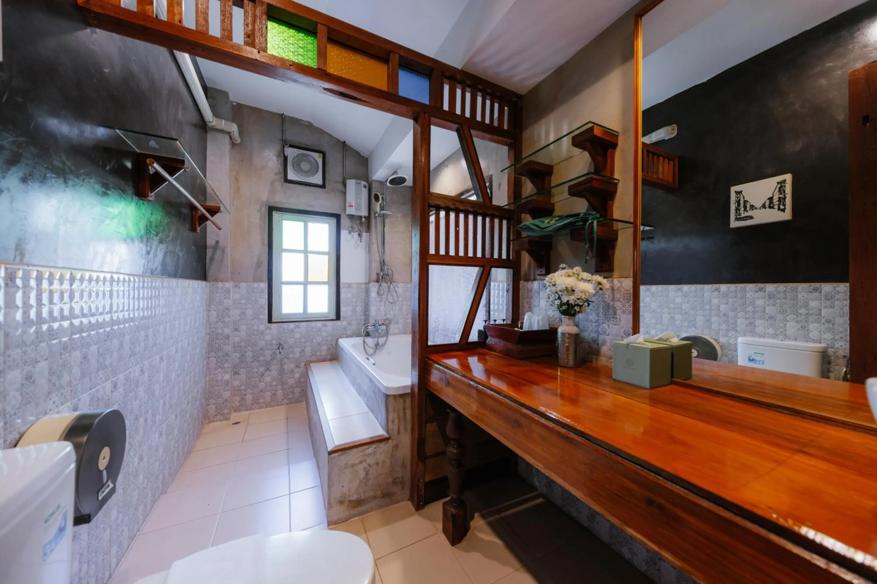 Bathroom in Teewana Resort Chiang Mai