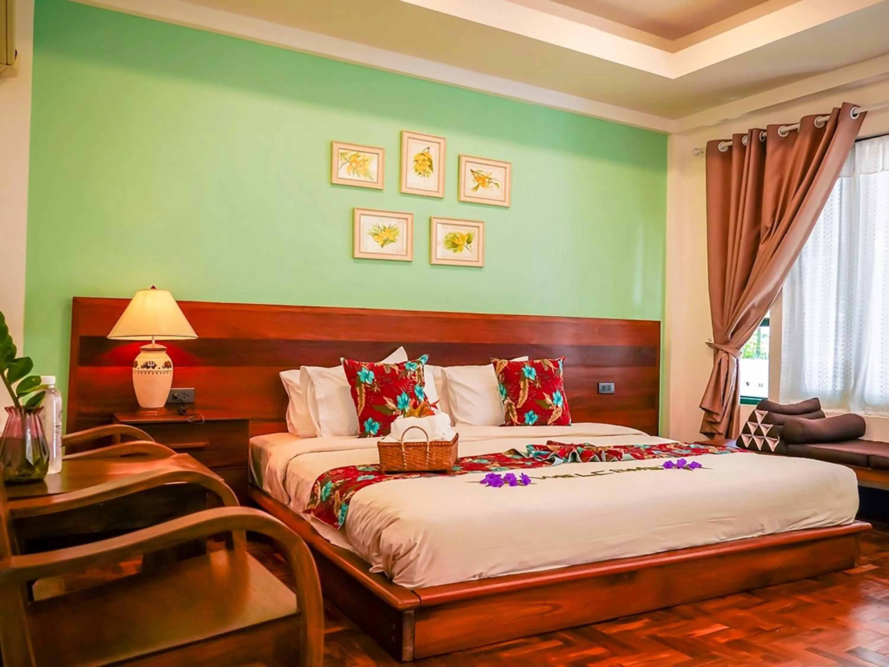 Bed in Teewana Resort