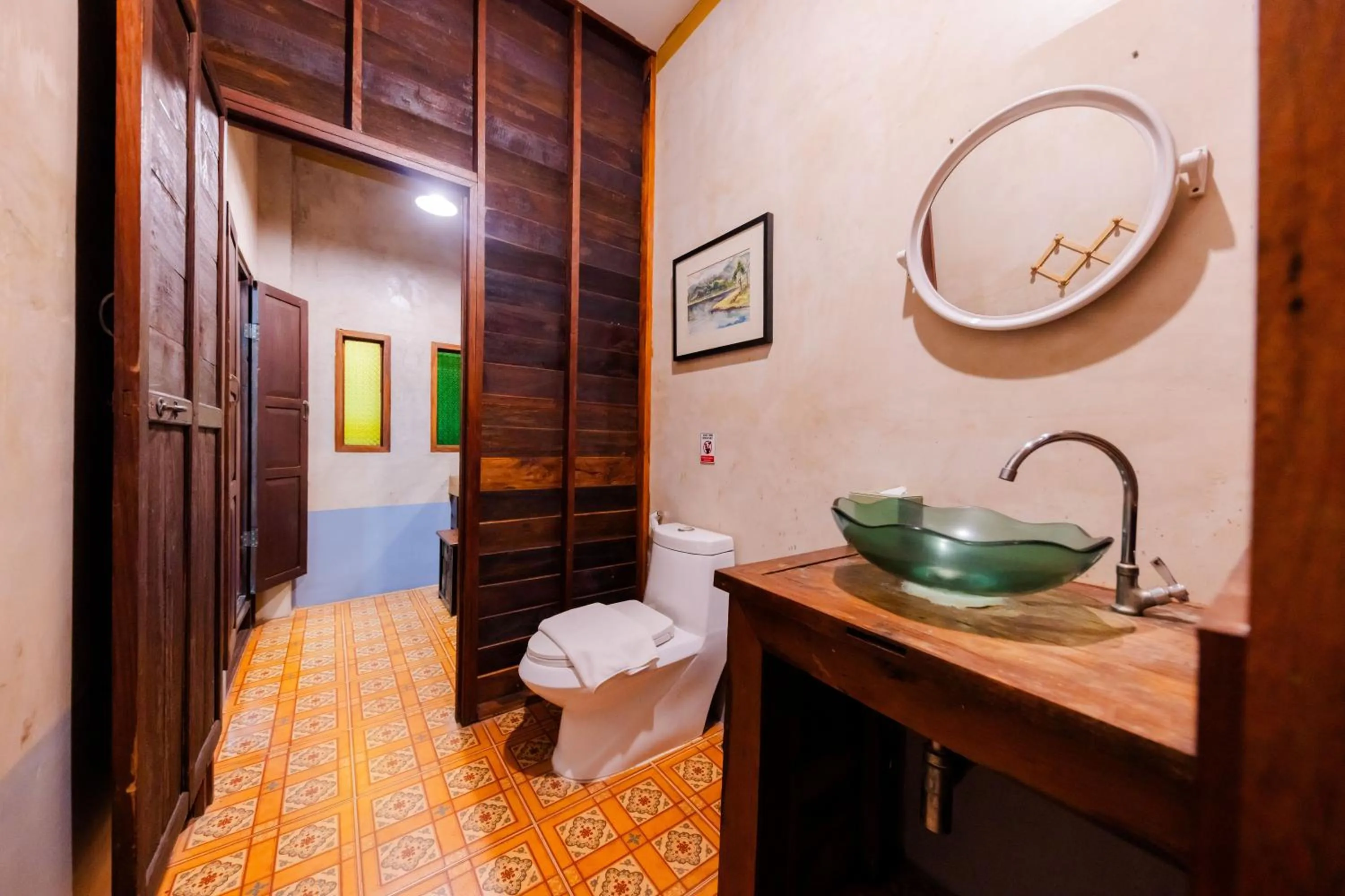 Bathroom in Teewana Resort Chiang Mai