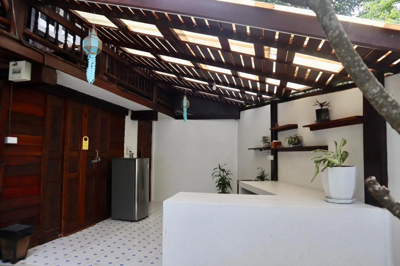 Kitchen or kitchenette in Teewana Resort