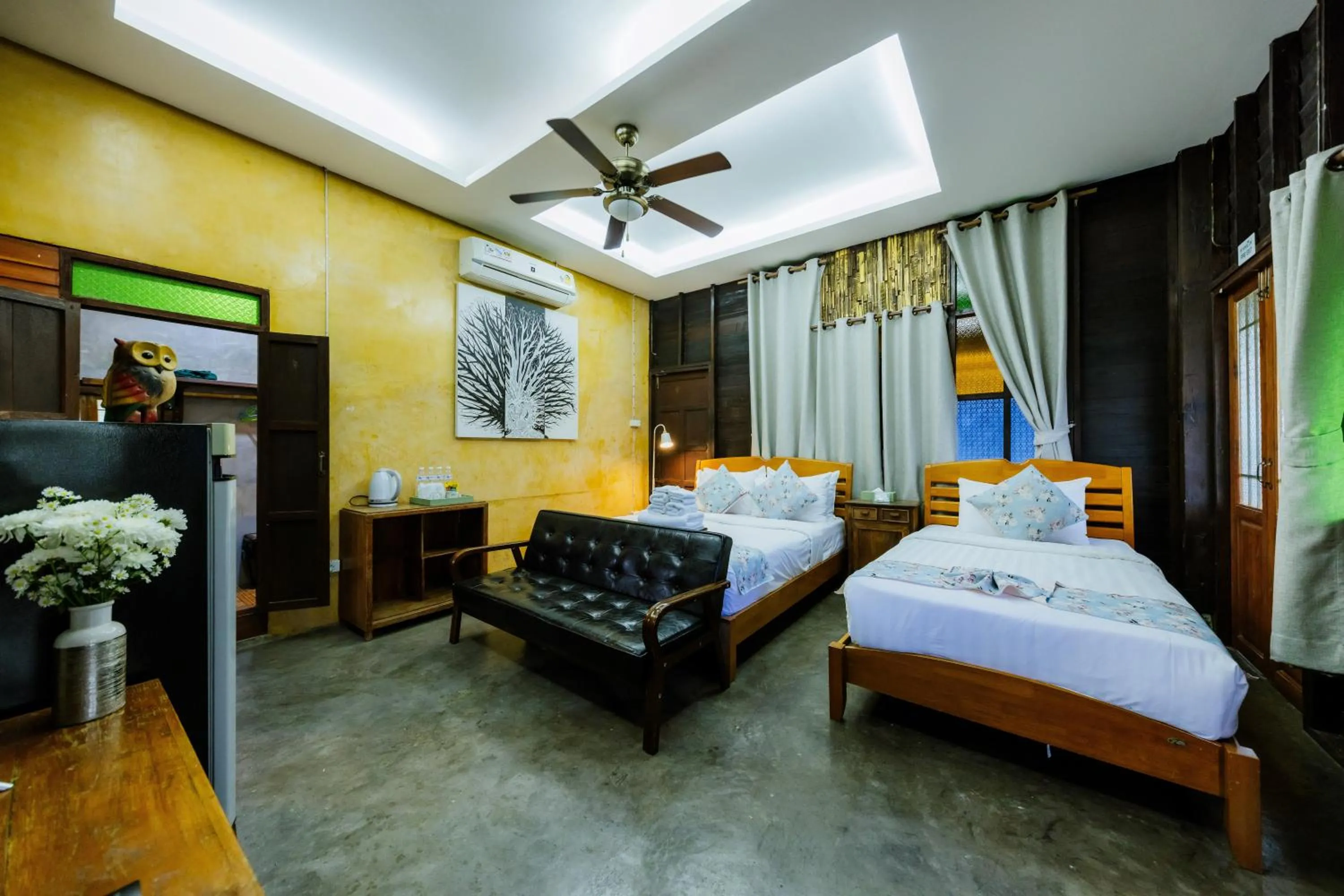 Bedroom, Bed in Teewana Resort Chiang Mai