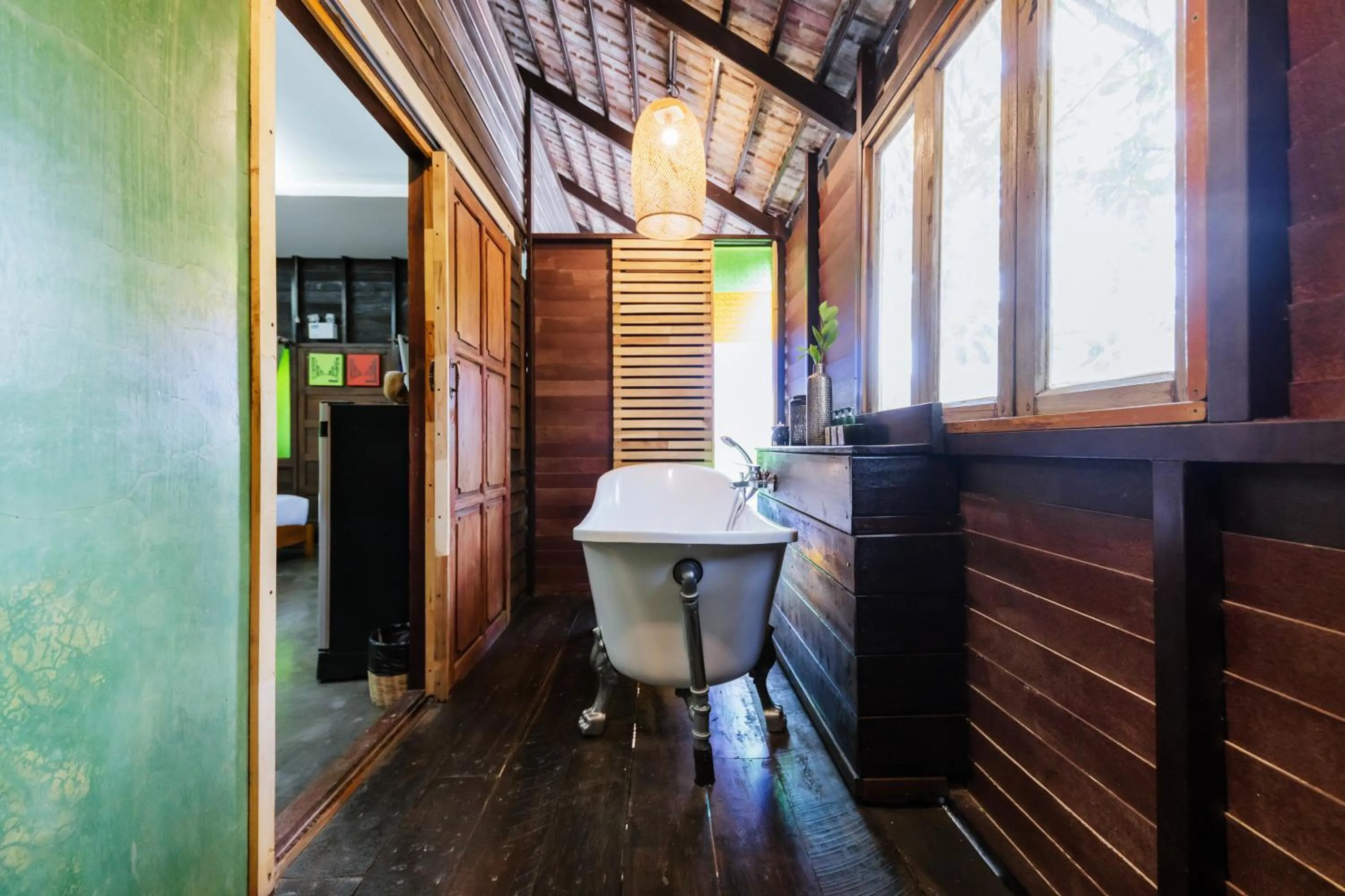 Bathroom in Teewana Resort Chiang Mai