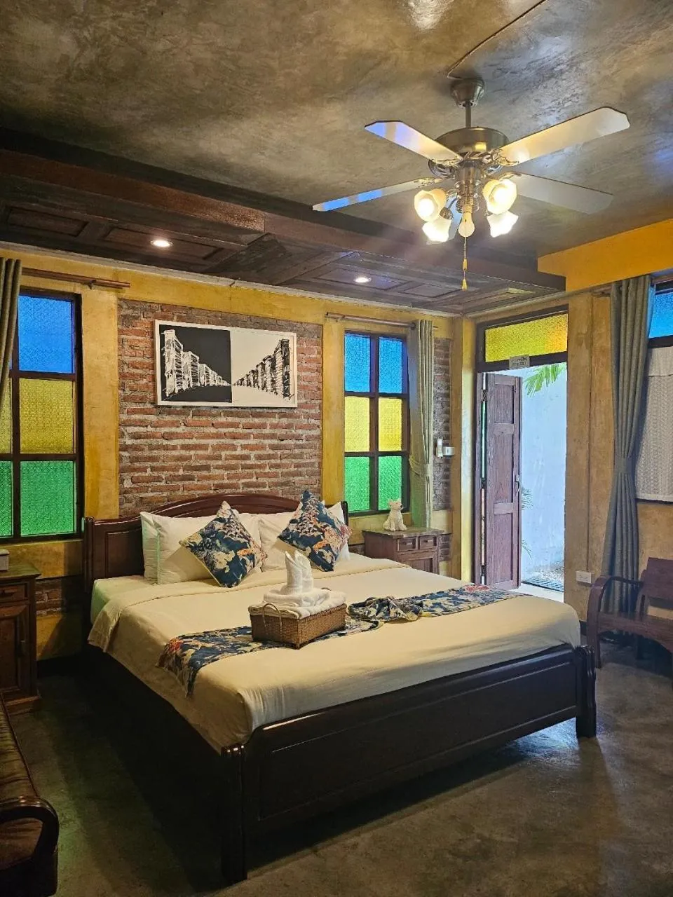 Bed in Teewana Resort