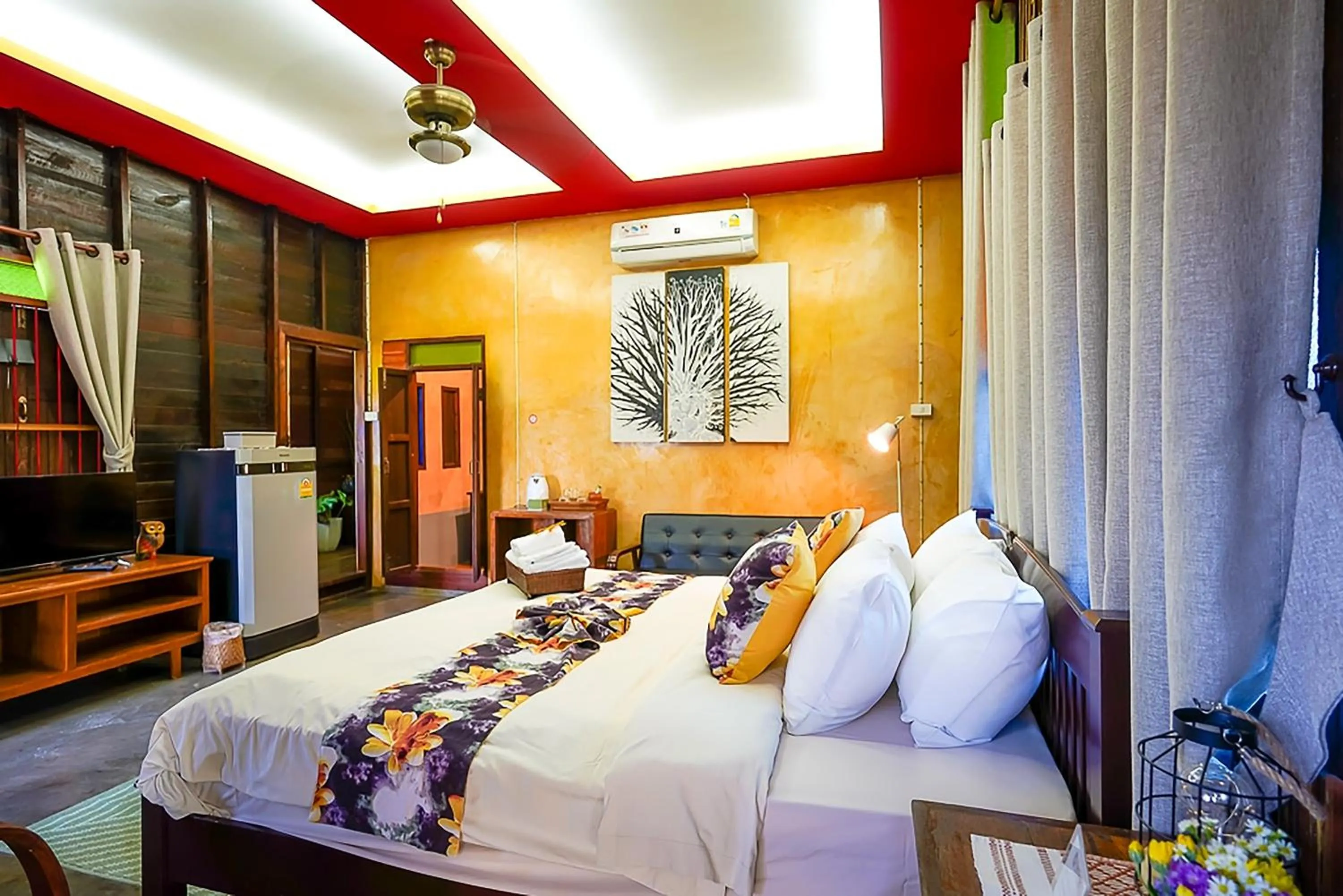 Bed in Teewana Resort