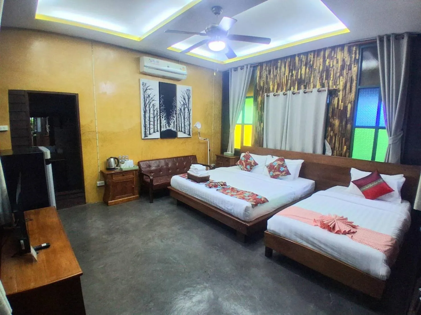 Bedroom, Bed in Teewana Resort Chiang Mai