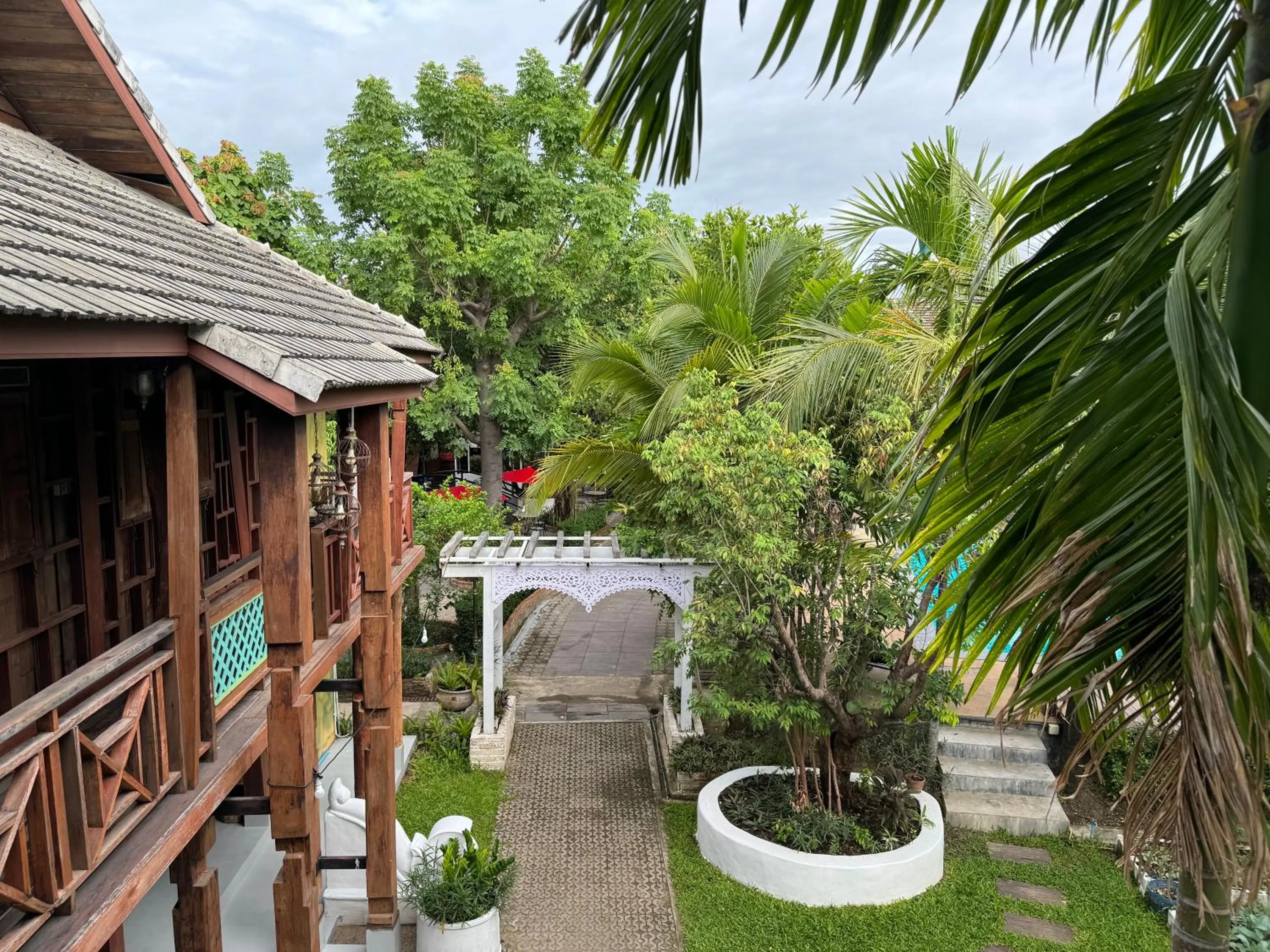 Garden view in Teewana Resort