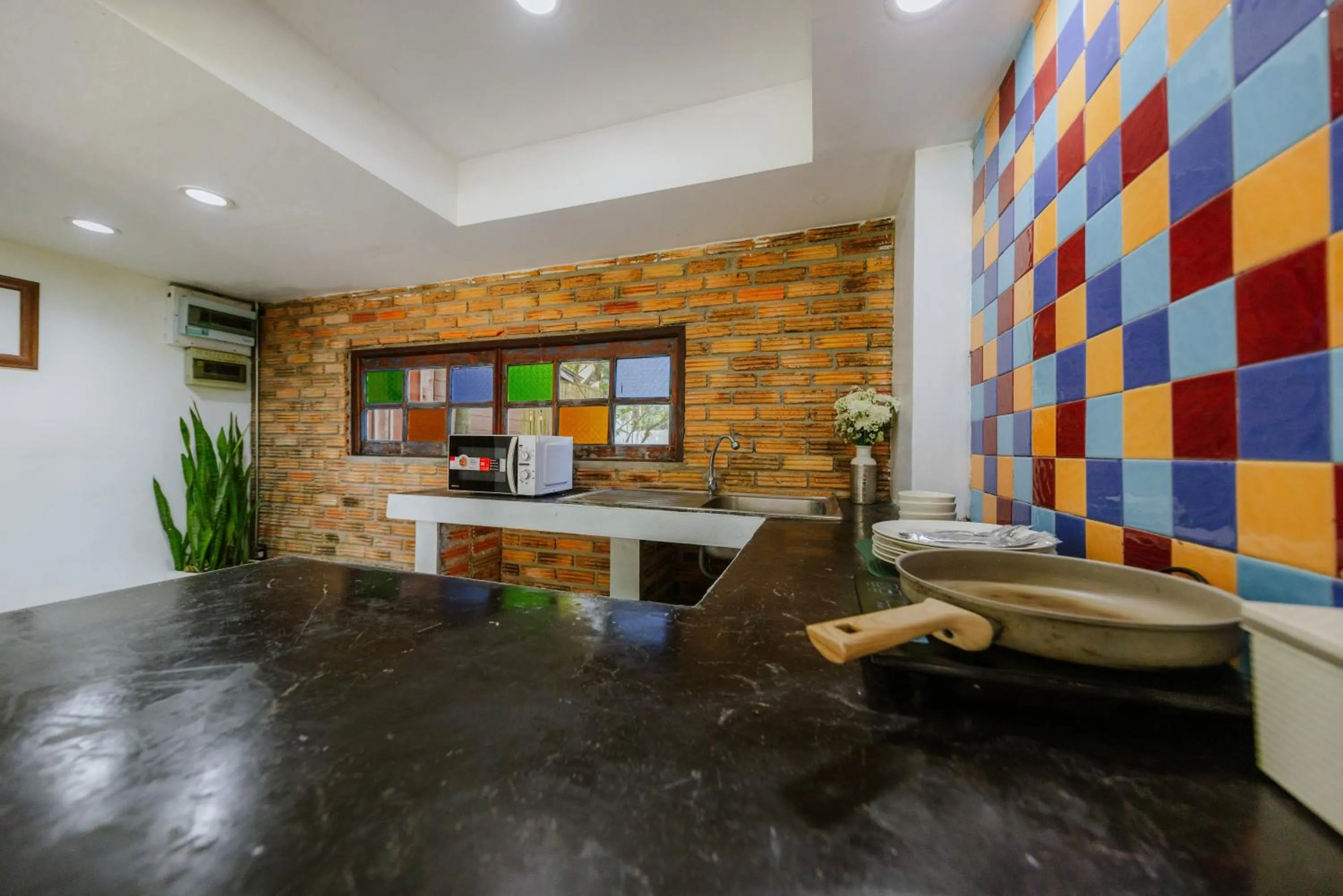 Kitchen or kitchenette in Teewana Resort Chiang Mai