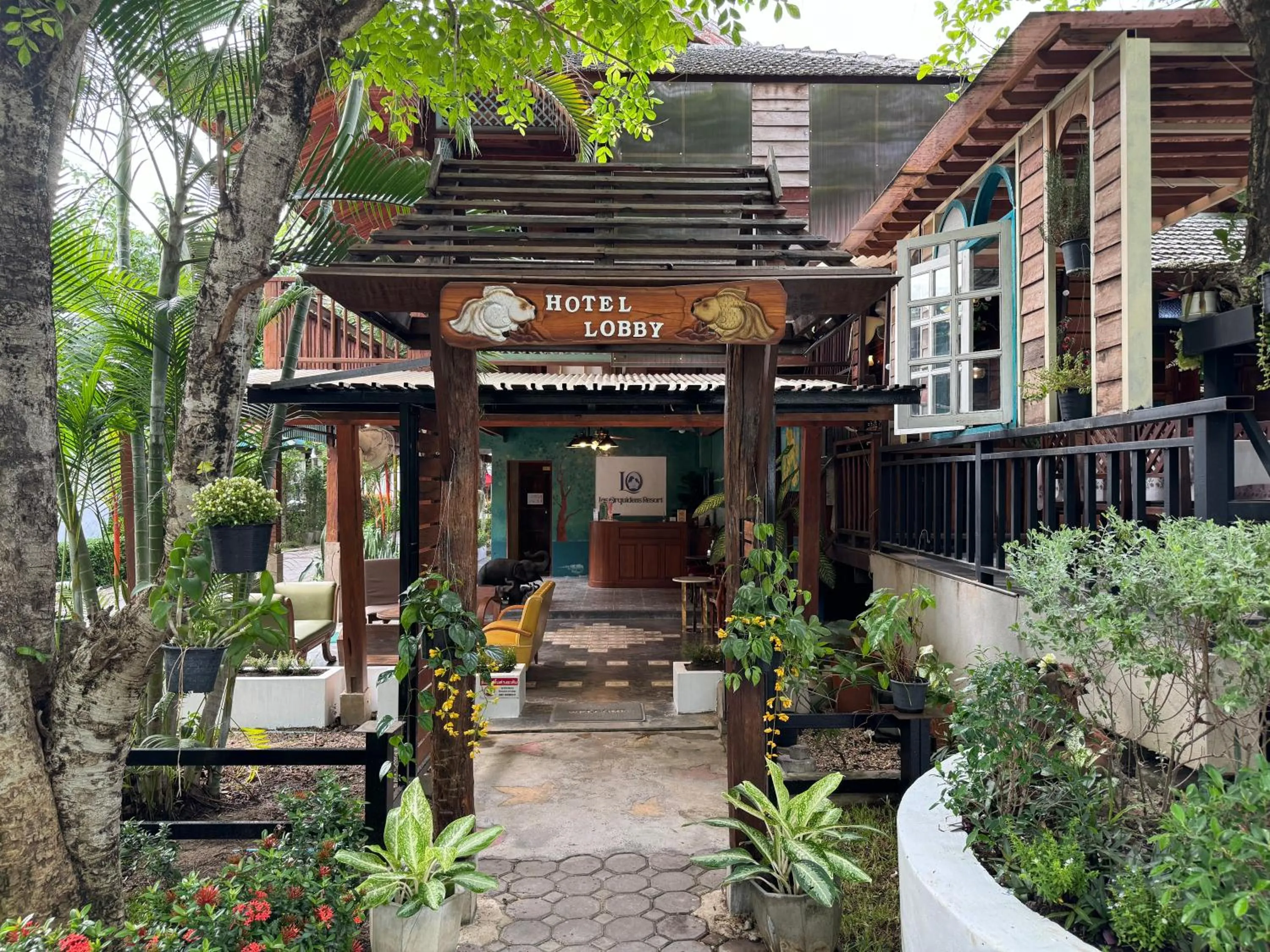 Lobby or reception in Teewana Resort