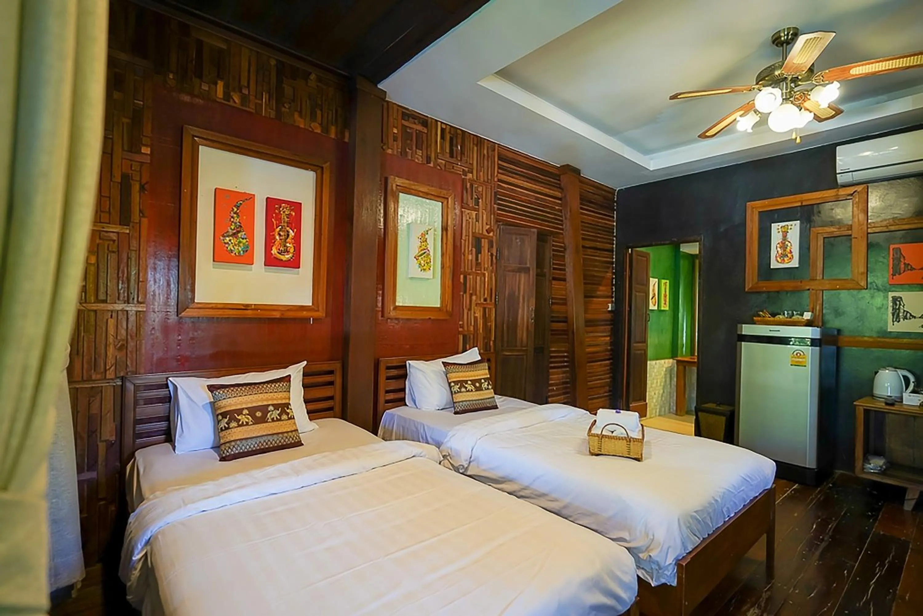 Bed in Teewana Resort