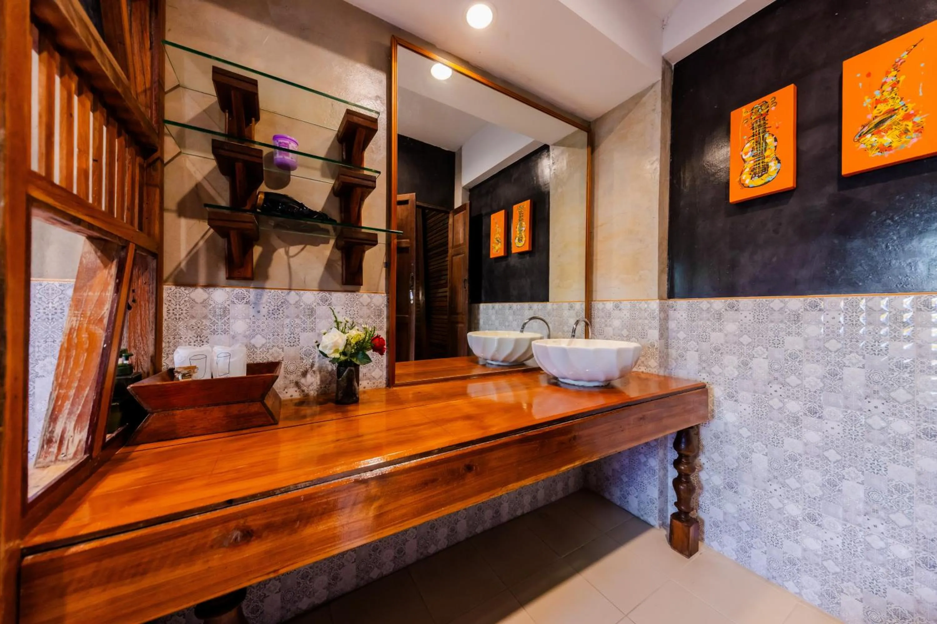 Bathroom in Teewana Resort Chiang Mai