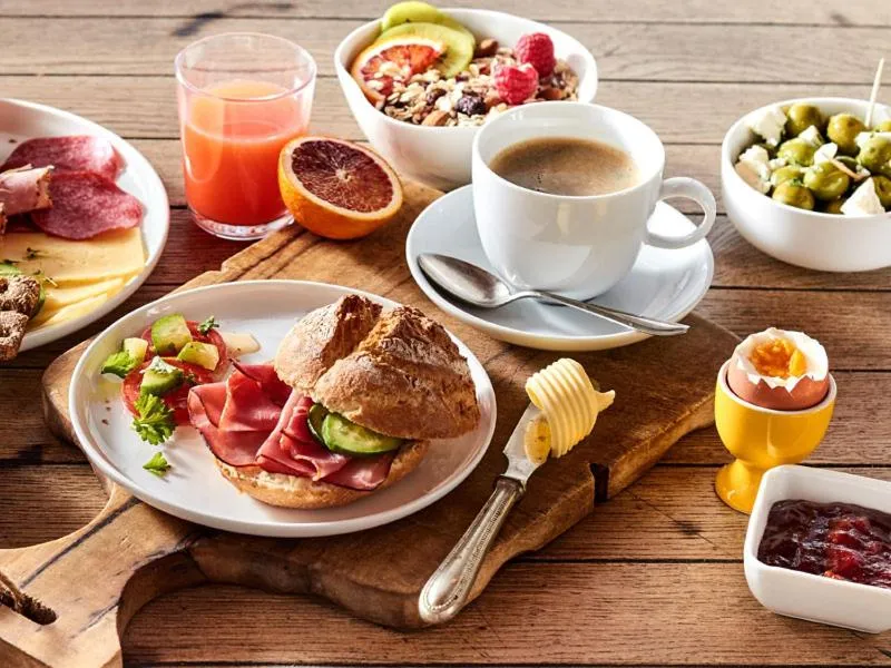 Breakfast in Self-Check-in Hotel VinoQ Zistersdorf