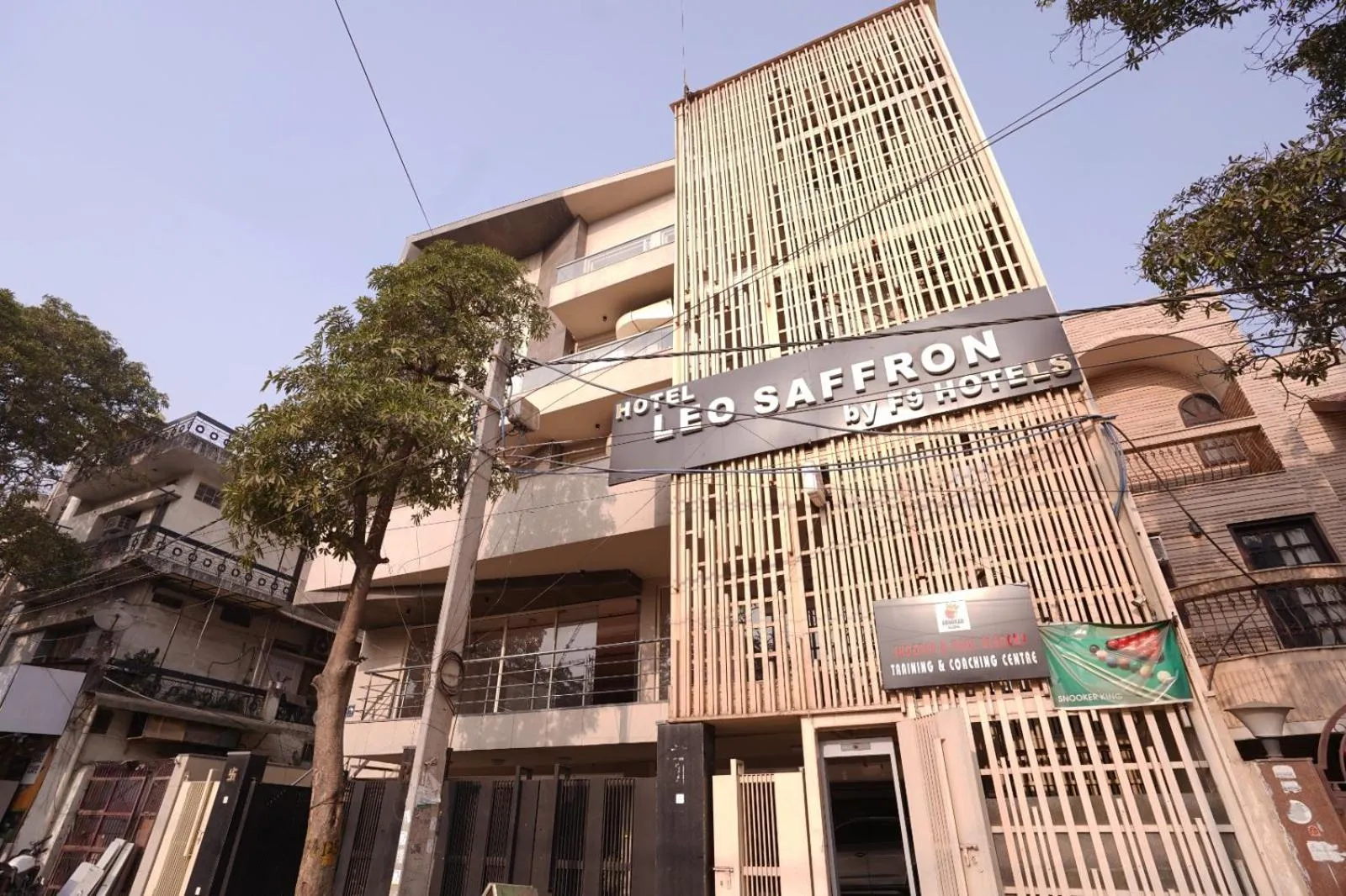 Property building in Hotel Leo Saffron - Pitampura